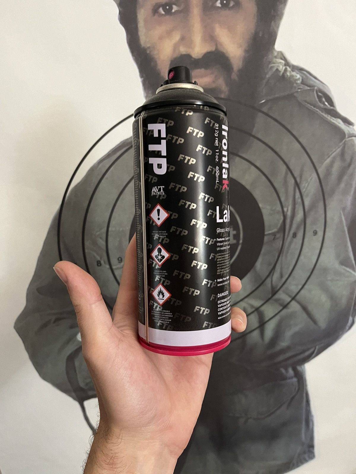 Fuck The Population FTP ironlak spray paint Size ONE SIZE - 1 Thumbnail