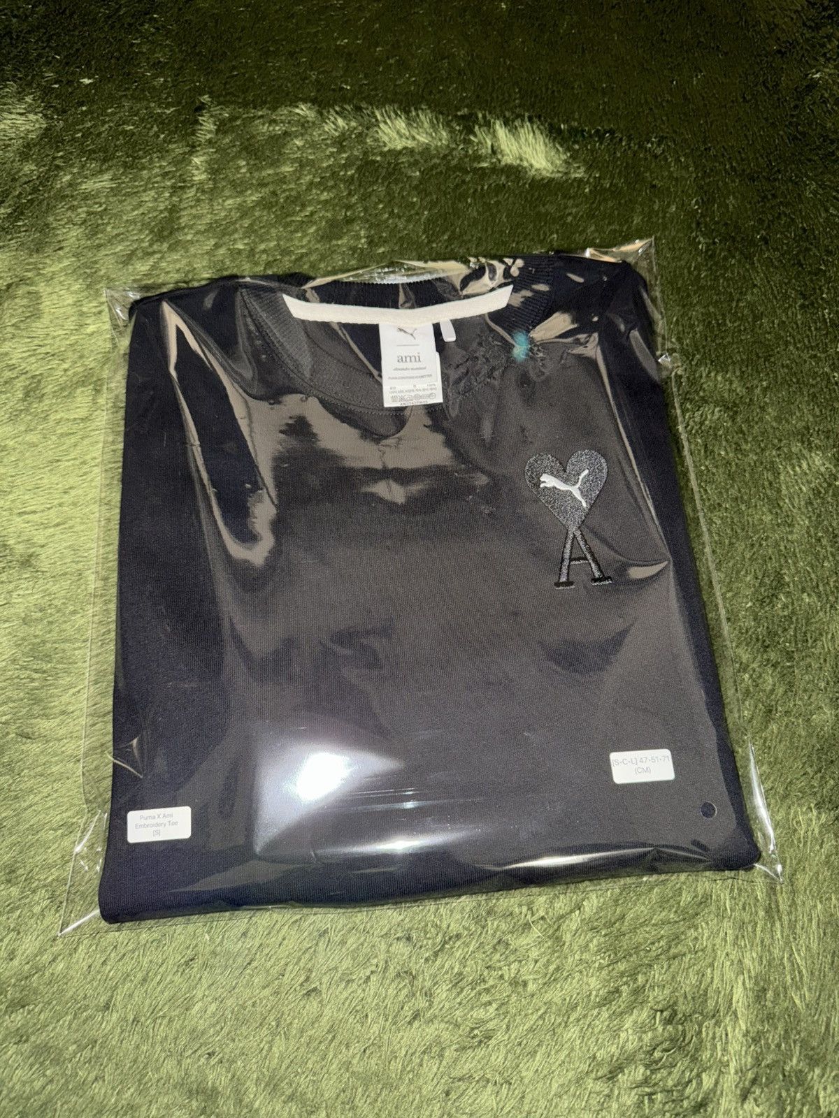 AMI × Puma [S] Puma x AMI Collaboration Embroidered Logo T-Shirt Black Size US S / EU 44-46 / 1 - 9 Thumbnail
