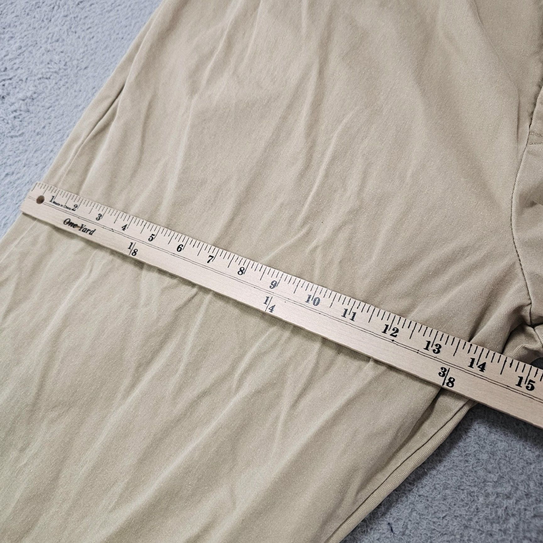 Polo Ralph Lauren Polo Ralph Lauren Pants Mens 40x30 Chino Cotton Khaki Relaxed Pleated Front Zip Pockets Vintage? Size US L / EU 52-54 / 3 - 6 Thumbnail