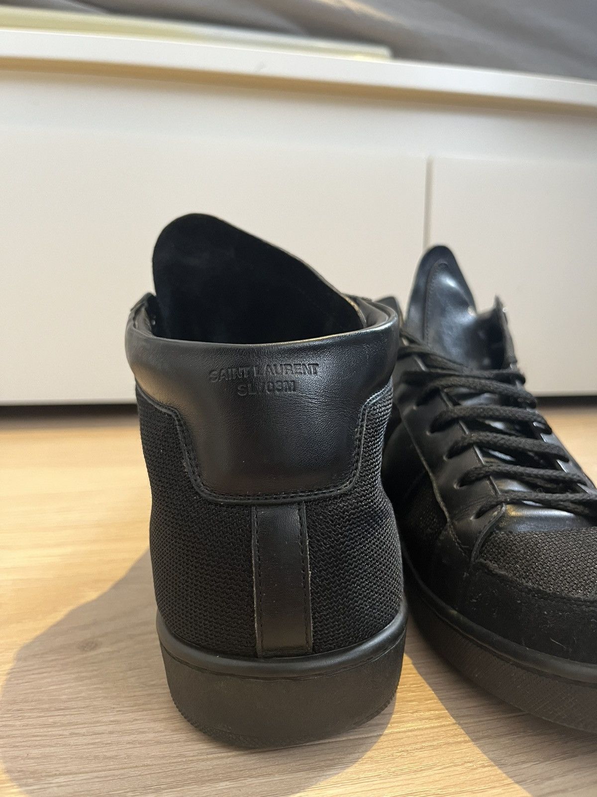 Saint Laurent Paris Saint laurent paris SL/03m midtop Size US 9.5 / EU 42-43 - 4 Thumbnail
