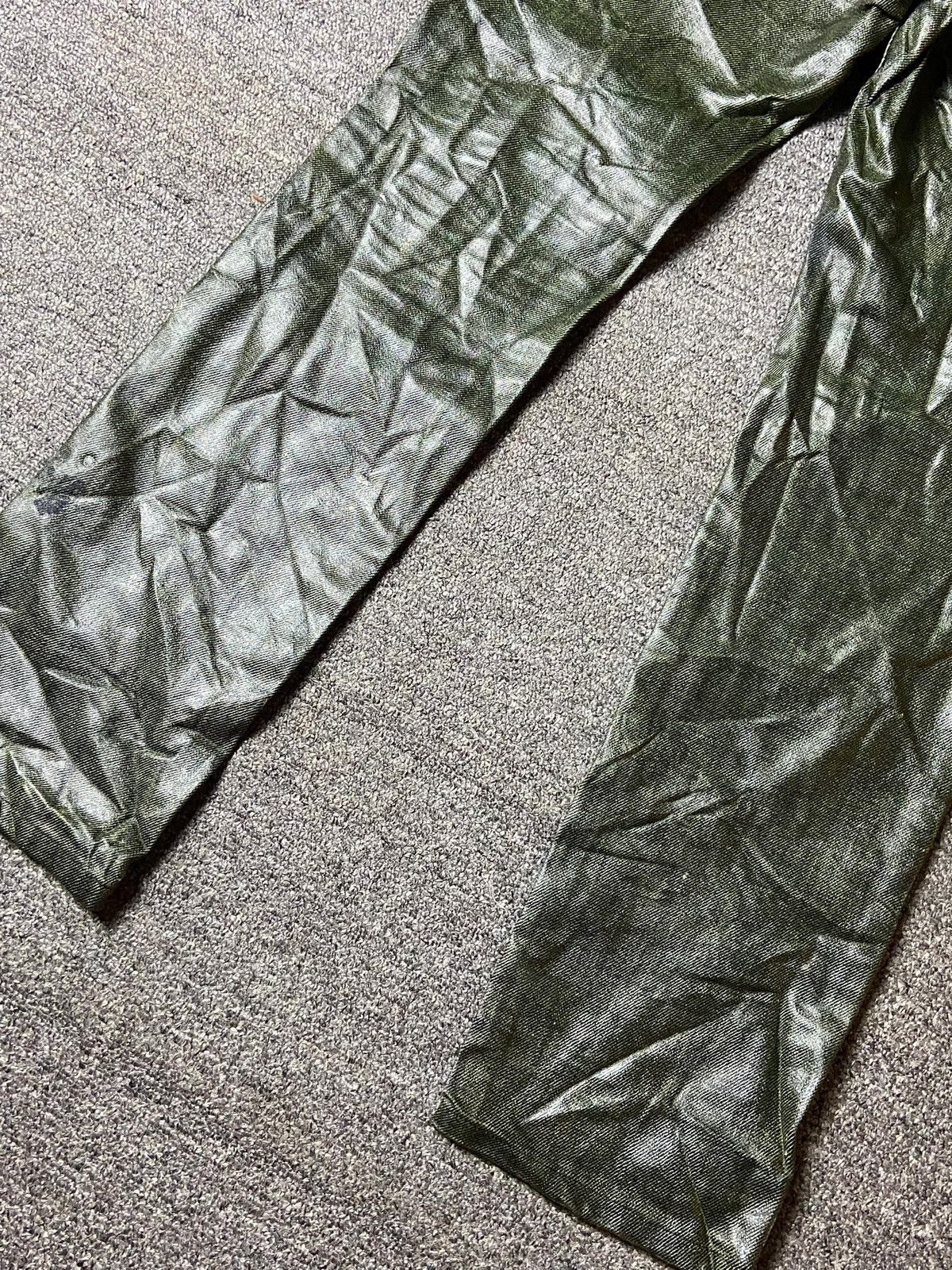 JOHN LAWRENCE SULLIVAN × Leather × Vintage John Lawrence Sullivan Cotton Leather Pants (121) Size US 30 / EU 46 - 4 Thumbnail