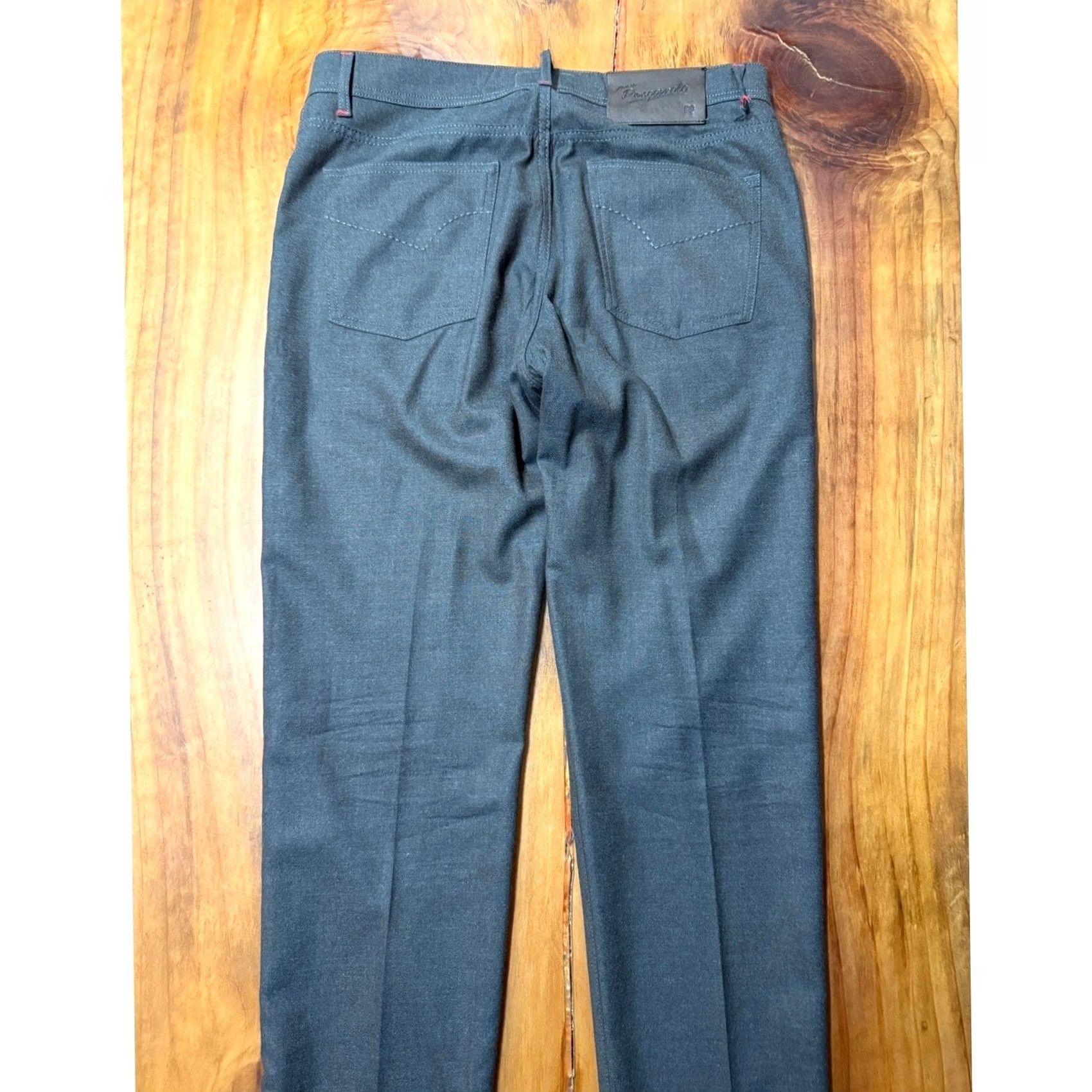 Vintage Marco Pescarolo Dress Pants Men 32 Gray Wool Inseam 29 48 32 x 29 K3-10 Size US 32 / EU 48 - 7 Thumbnail