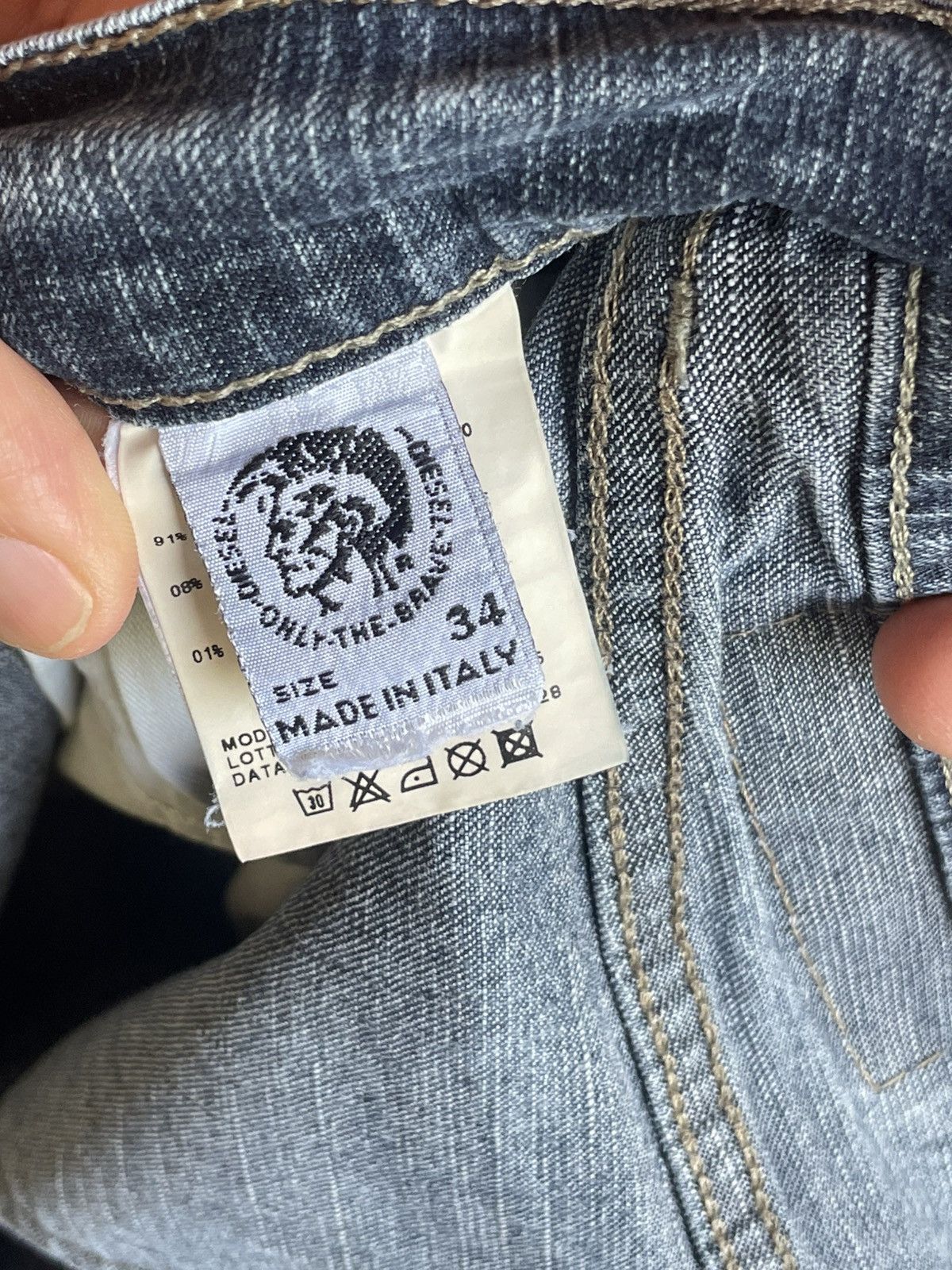 Diesel Y2K Diesel Fanker Jeans Size US 34 / EU 50 - 6 Thumbnail