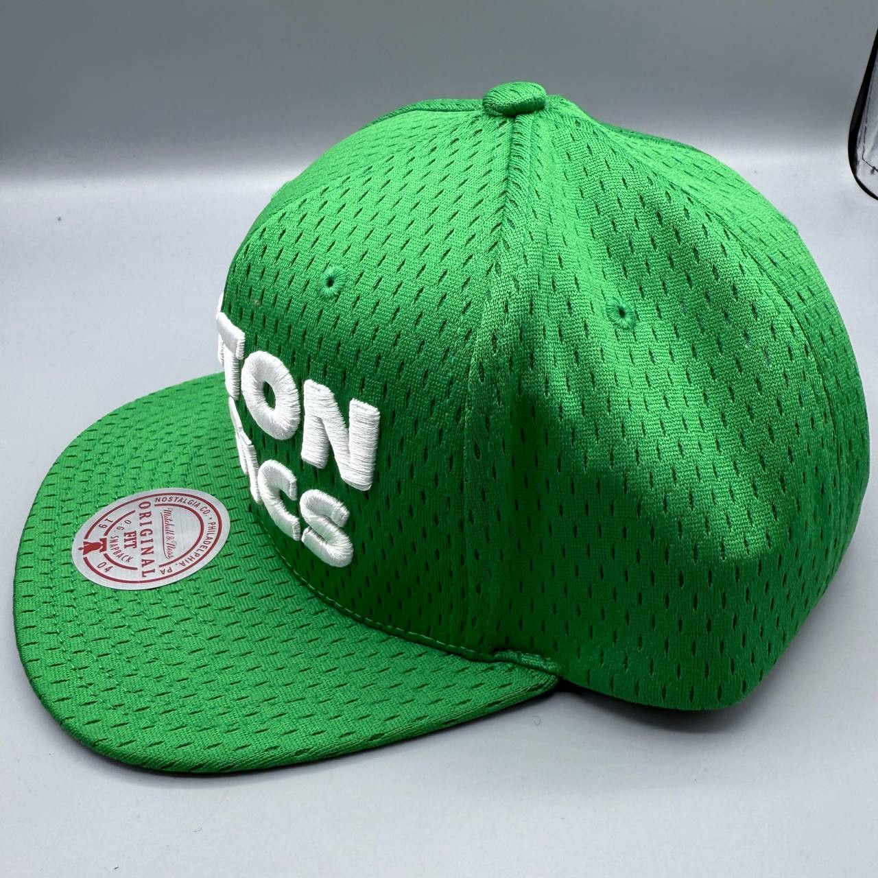 Mitchell & Ness Boston Celtics Hat Men Mesh NBA Snap Back Cap New Size ONE SIZE - 4 Thumbnail