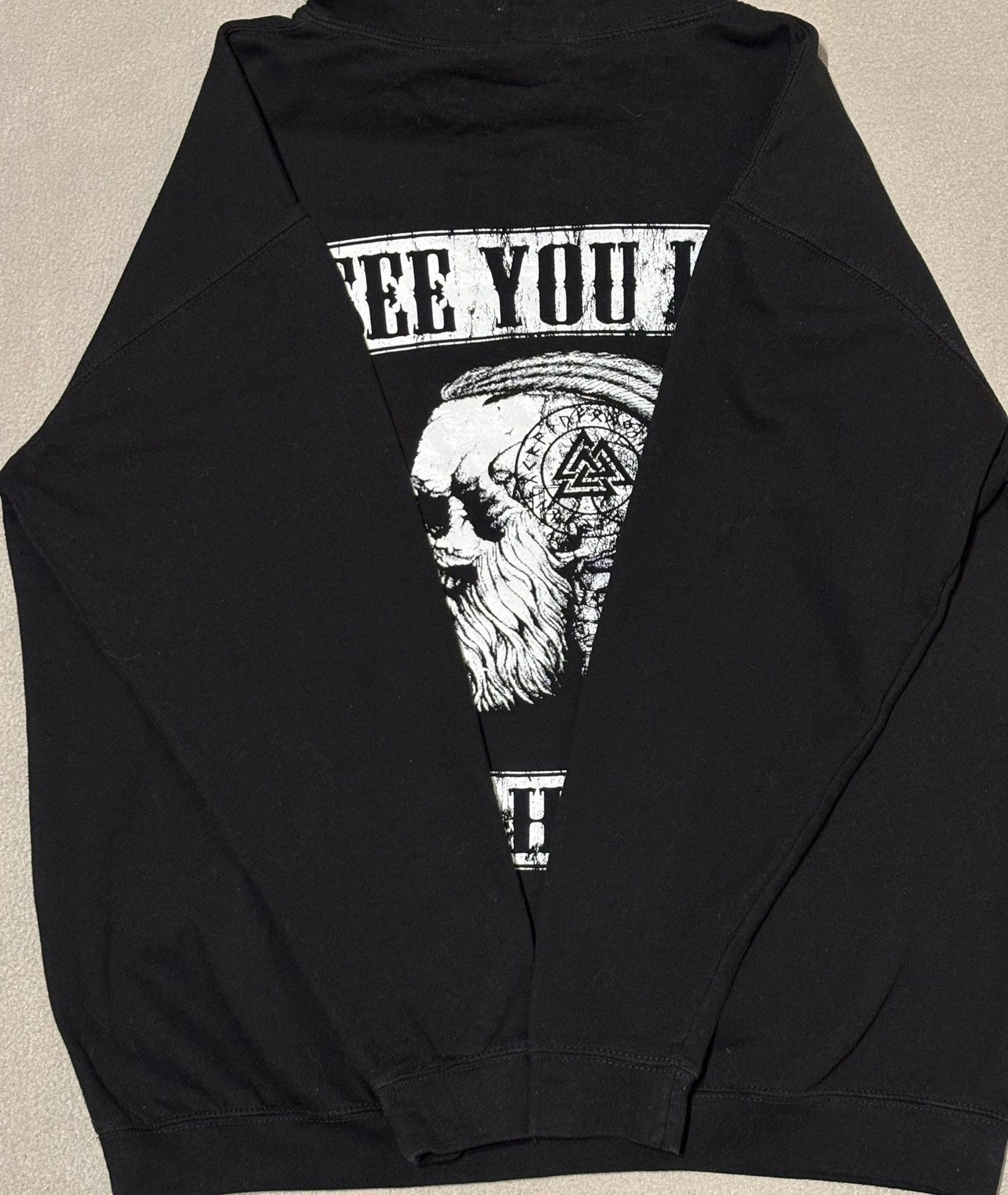 Band Tees See You In Valhalla Viking Hoodie Size XXL Size US XXL / EU 58 / 5 - 13 Thumbnail