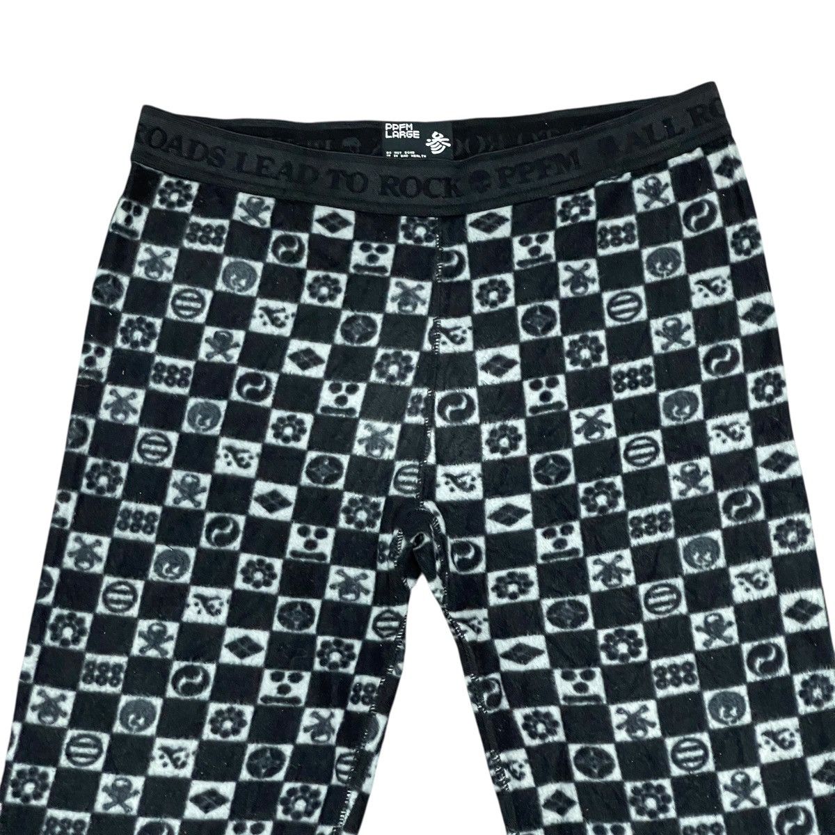 PPFM Vintage Y2k Ppfm Bondage Punk Pants “All Roads Lead to Rock” Size US 29 - 2 Thumbnail