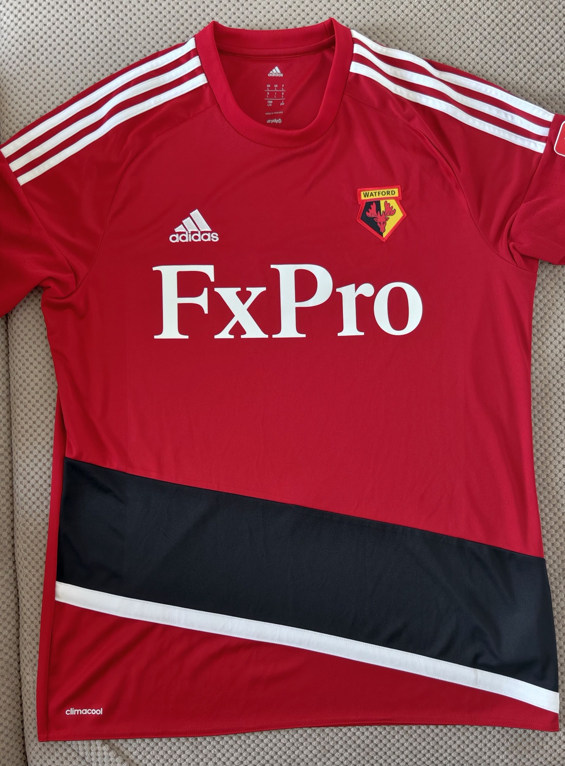 Adidas Watford Adidas Football Jersey Size US L / EU 52-54 / 3 - 1 Thumbnail