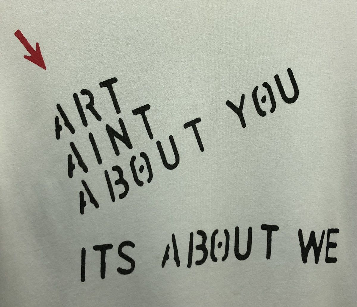Uniqlo Uniqlo Lawrence Weiner 2014 The Museum Of Modern Art T-Shirt Size US M / EU 48-50 / 2 - 3 Thumbnail