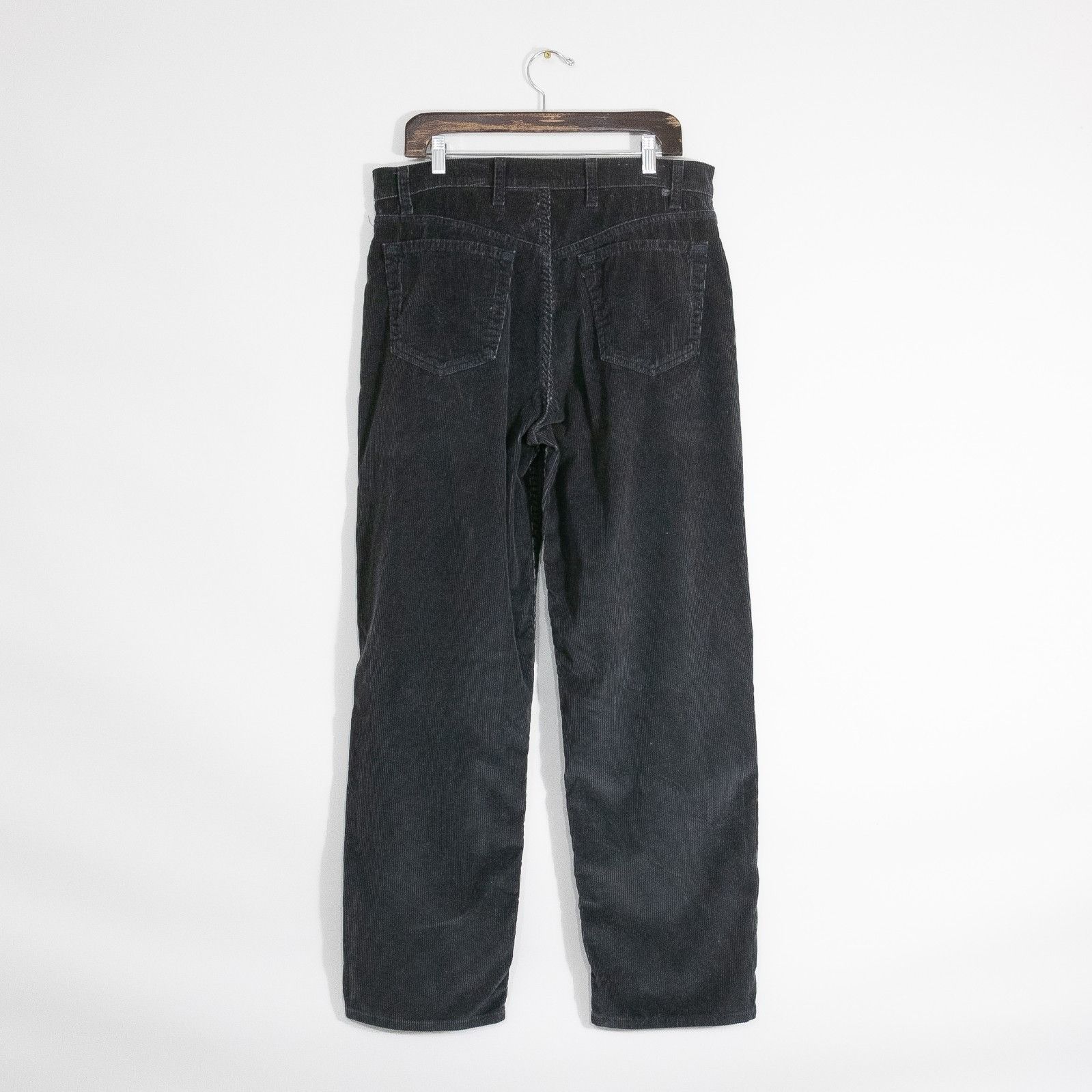Levi's Vintage 90s Levis Corduroy Pants 34x31 Pleated Distressed Size US 35 - 5 Thumbnail