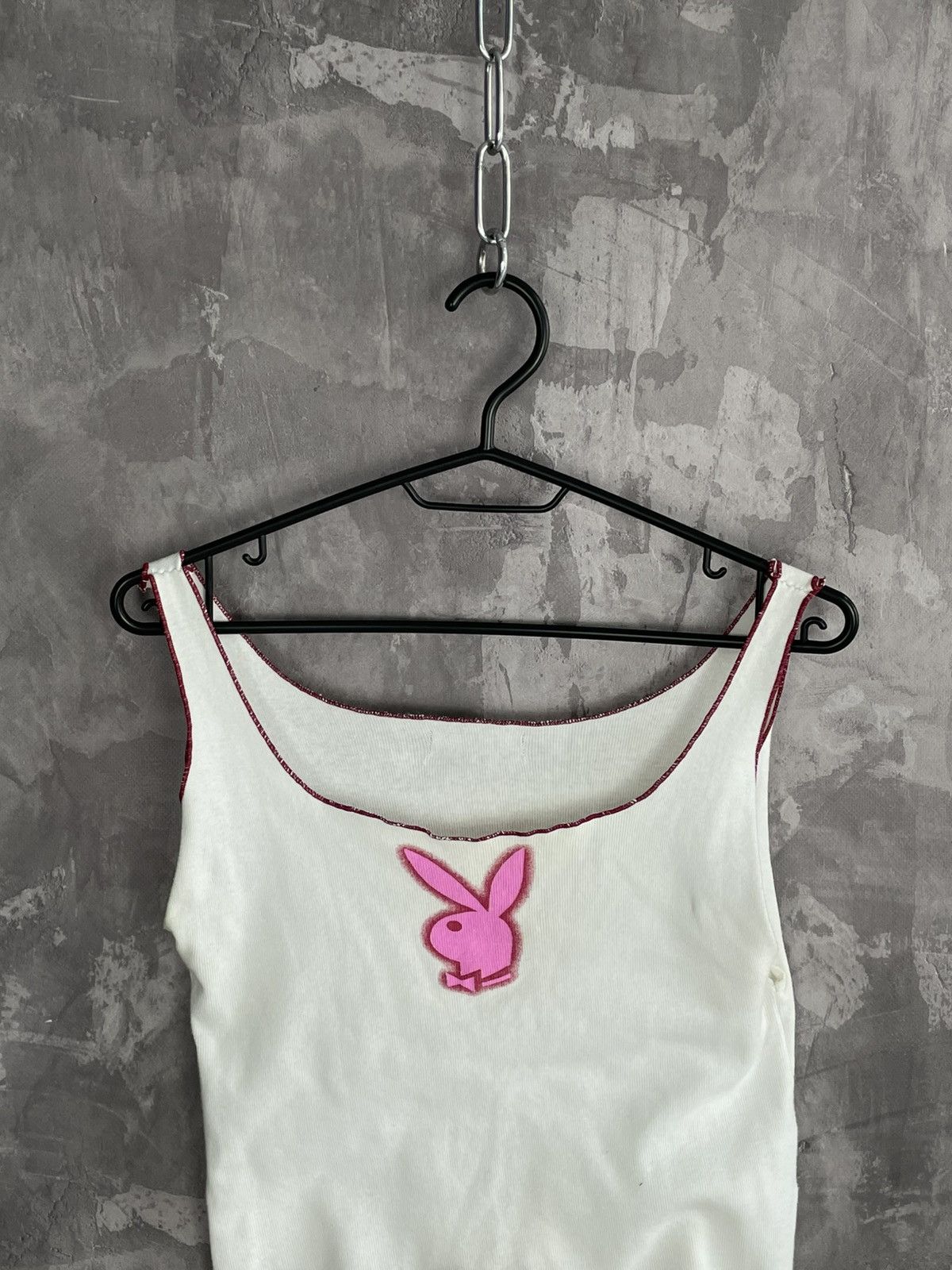 Hysteric Glamour Y2K Playboy Japanese Style Glamour 00s Sexy Tank Top Size S / US 4 / IT 40 - 2 Thumbnail
