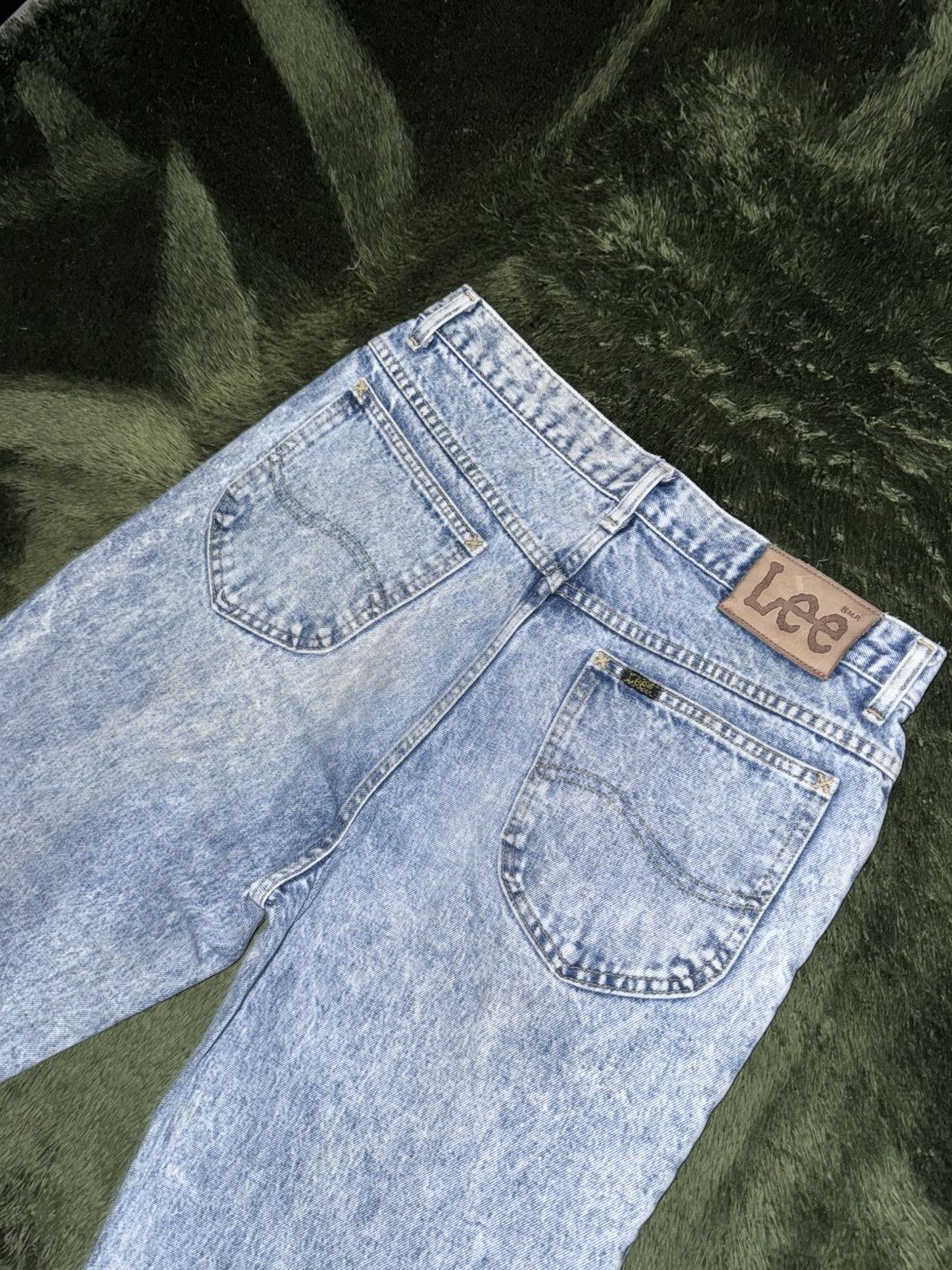 Lee [32X32] LEE RIDERS JAPAN acid washed denim pants indigo Size US 32 / EU 48 - 10 Thumbnail