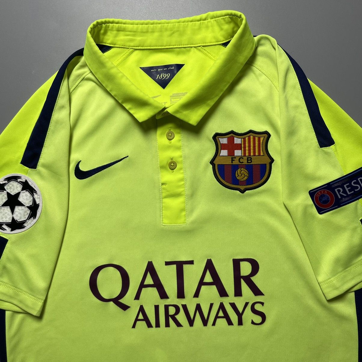 BARCELONA NIKE 2014/2015 FOOTBALL THIRD JERSEY #10 MESSI