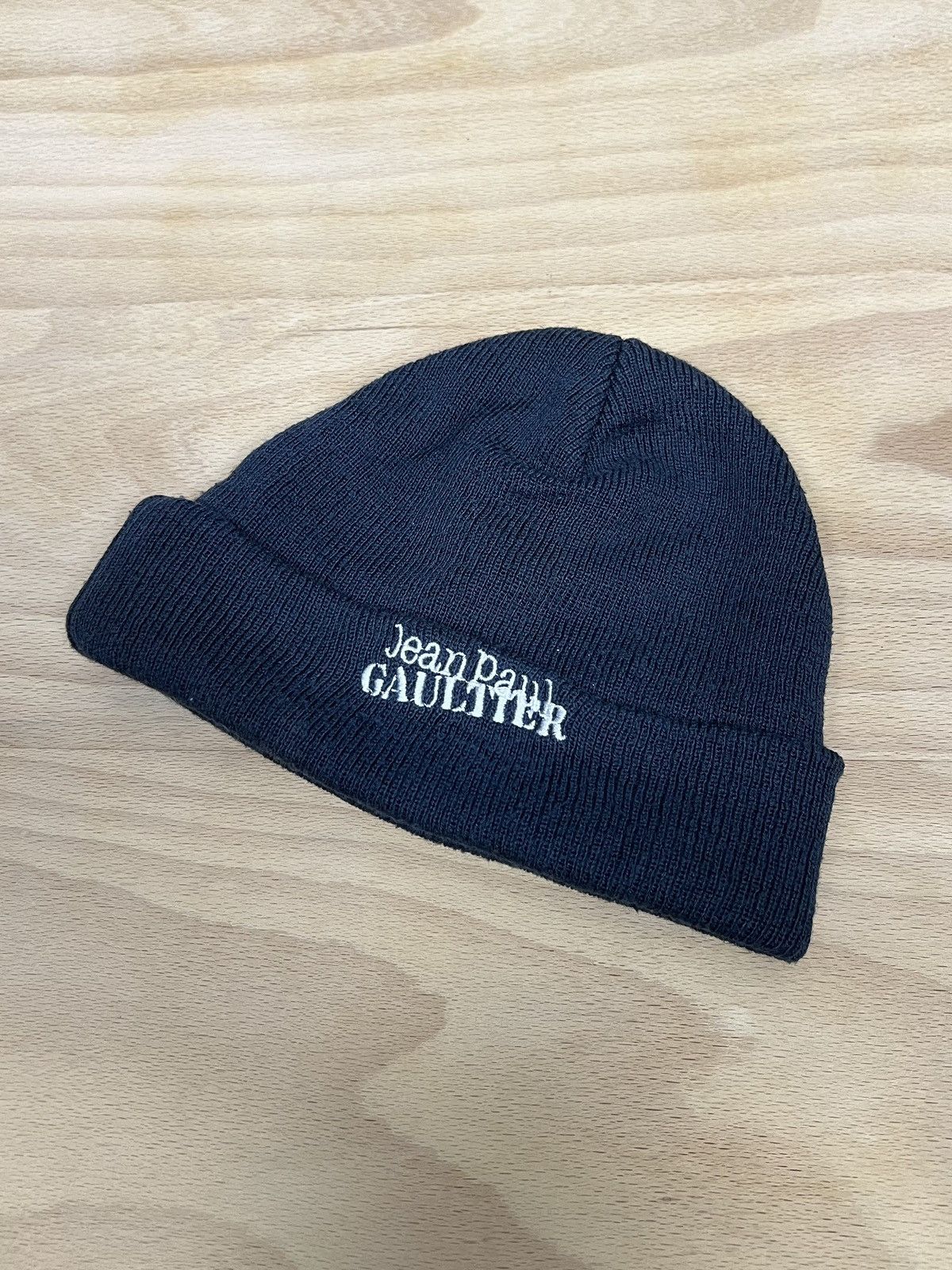 Jean Paul Gaultier Jean Paul Gaultier Logo Beanie Hat rare Size ONE SIZE - 9 Thumbnail