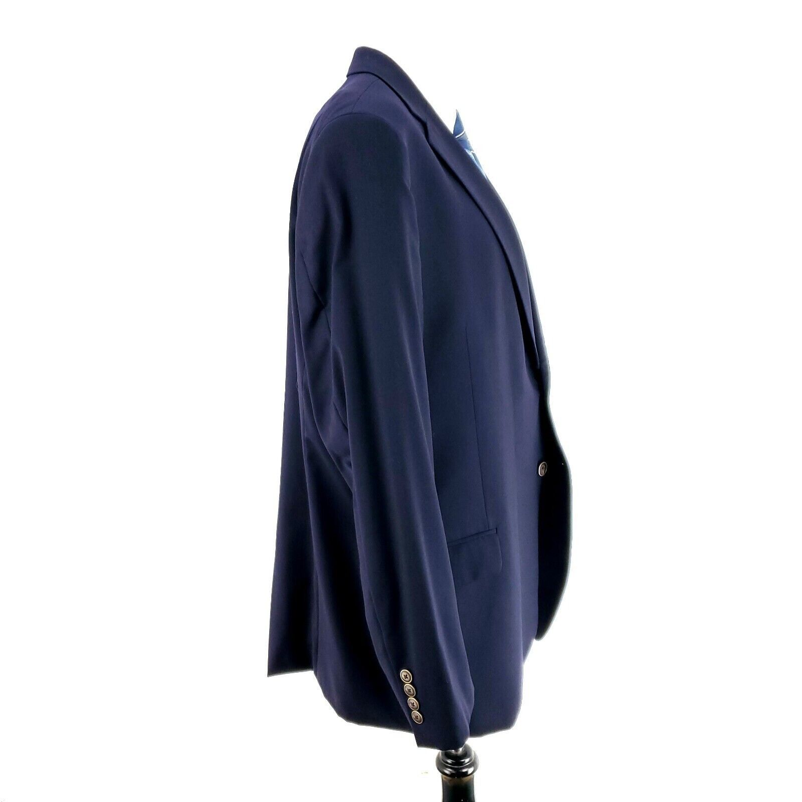 Joseph & Feiss Joseph & Feiss Gold Executive Fit Wool 2 Button 46R Blazer B Size 46R - 6 Thumbnail