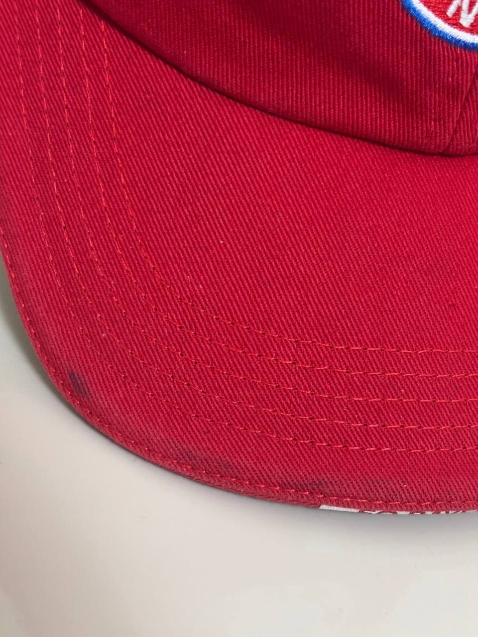 Vintage FC Bayern Munich Men'sbaseball cap Munich Football Red 2013 Size ONE SIZE - 2 Thumbnail