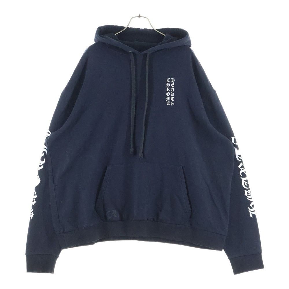 Chrome Hearts Chrome Hearts Vertical Logo Hoodie Black Size US XXL / EU 58 / 5 - 1 Thumbnail