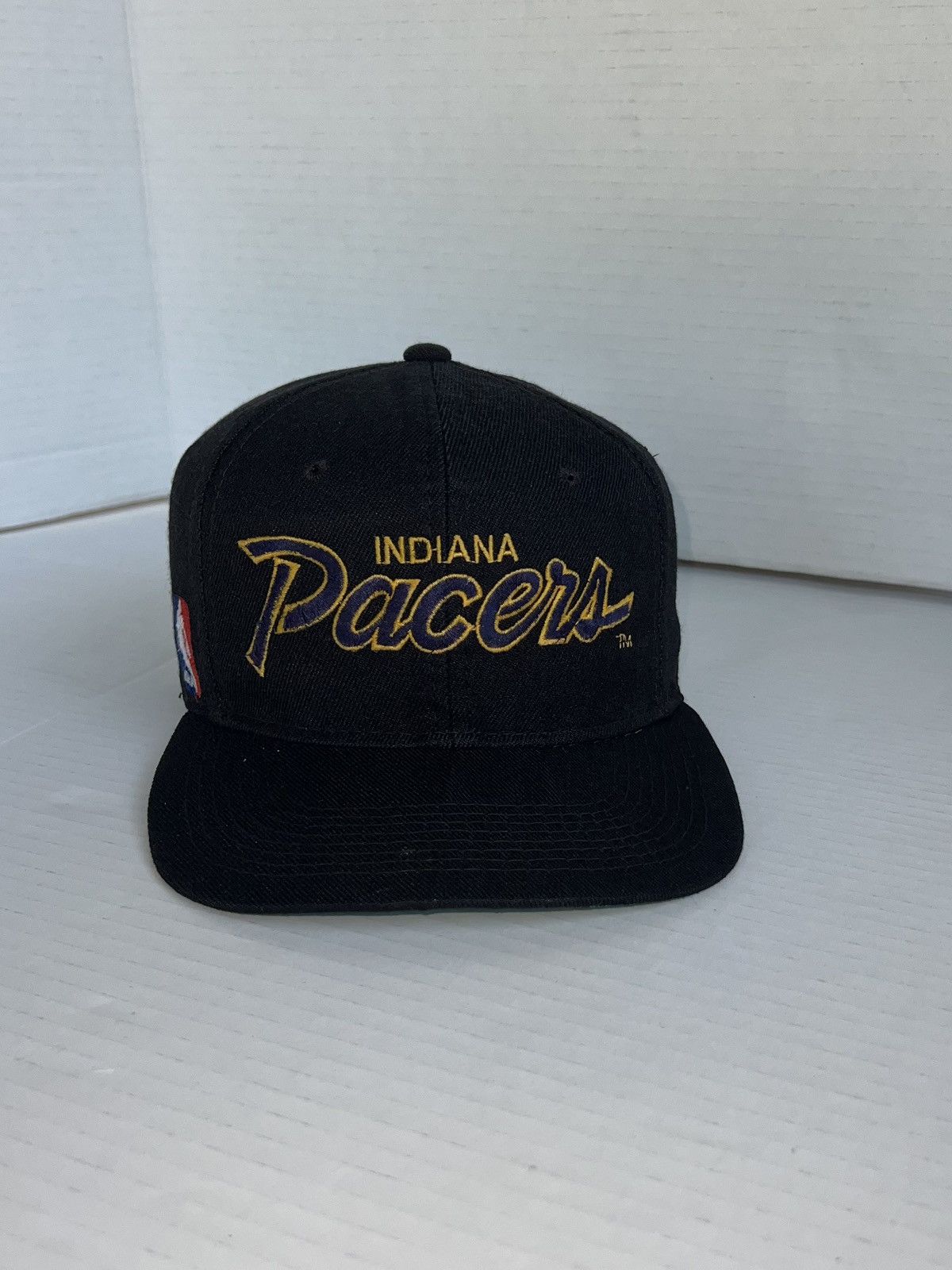 Sports Specialties Vintage 90s Indiana Pacers Sports Specialties Script Hat Size ONE SIZE - 2 Thumbnail