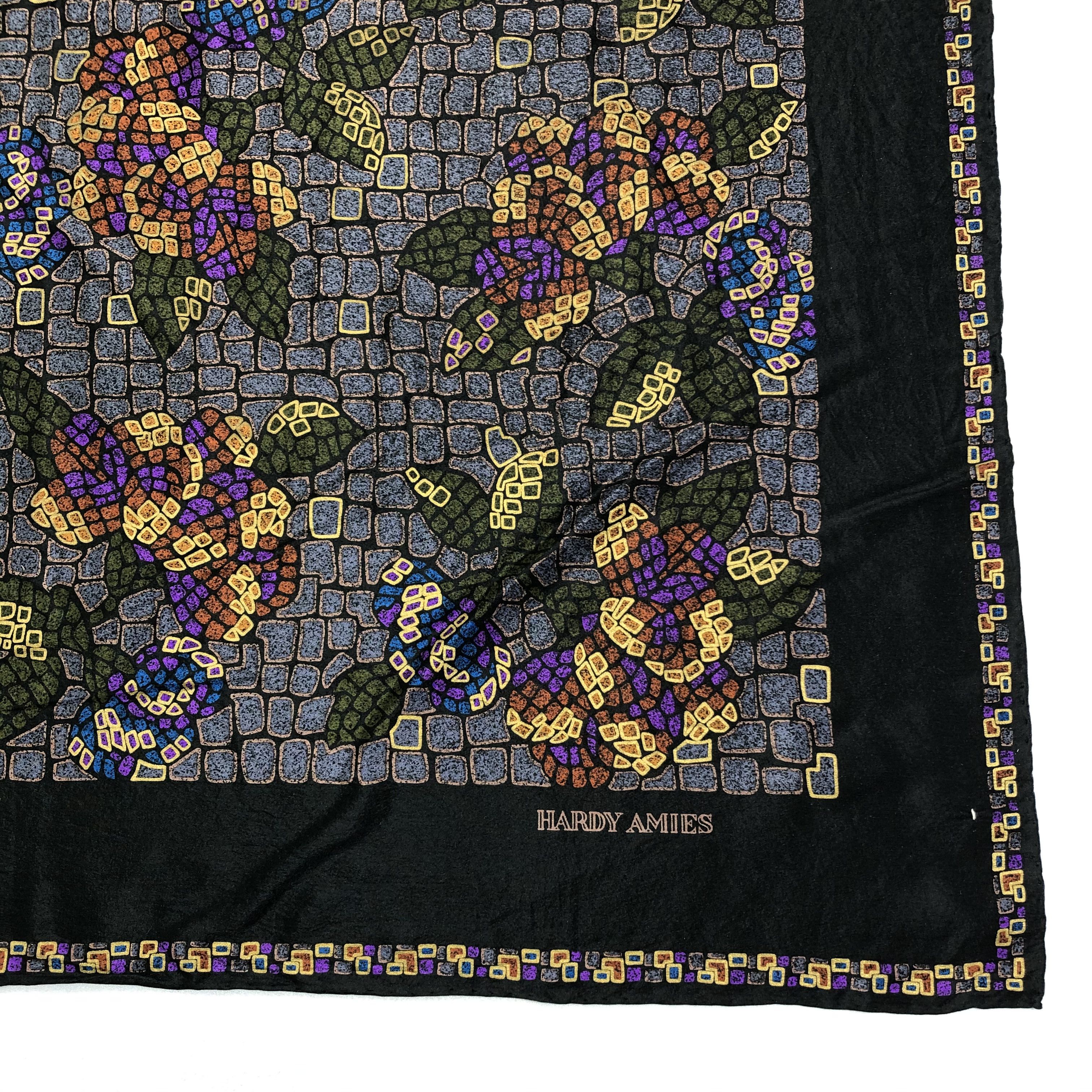 Hardy Amies Vintage Lancel Silk Scarf Size ONE SIZE - 4 Thumbnail