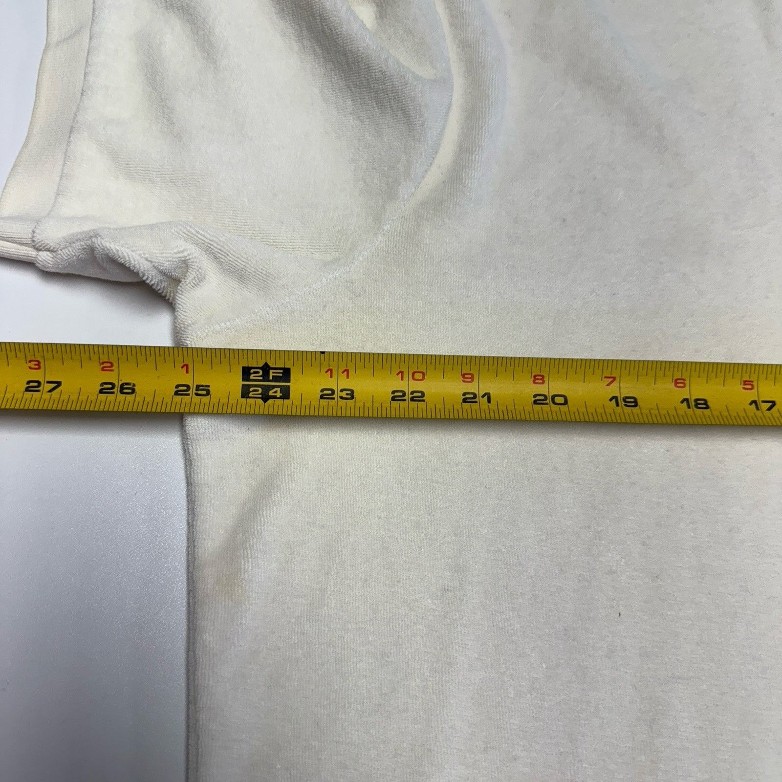 Polo Ralph Lauren Ralph Lauren Polo Terry Cloth Shirt Mens XL 25x28 White Shor Size US XL / EU 56 / 4 - 17 Thumbnail