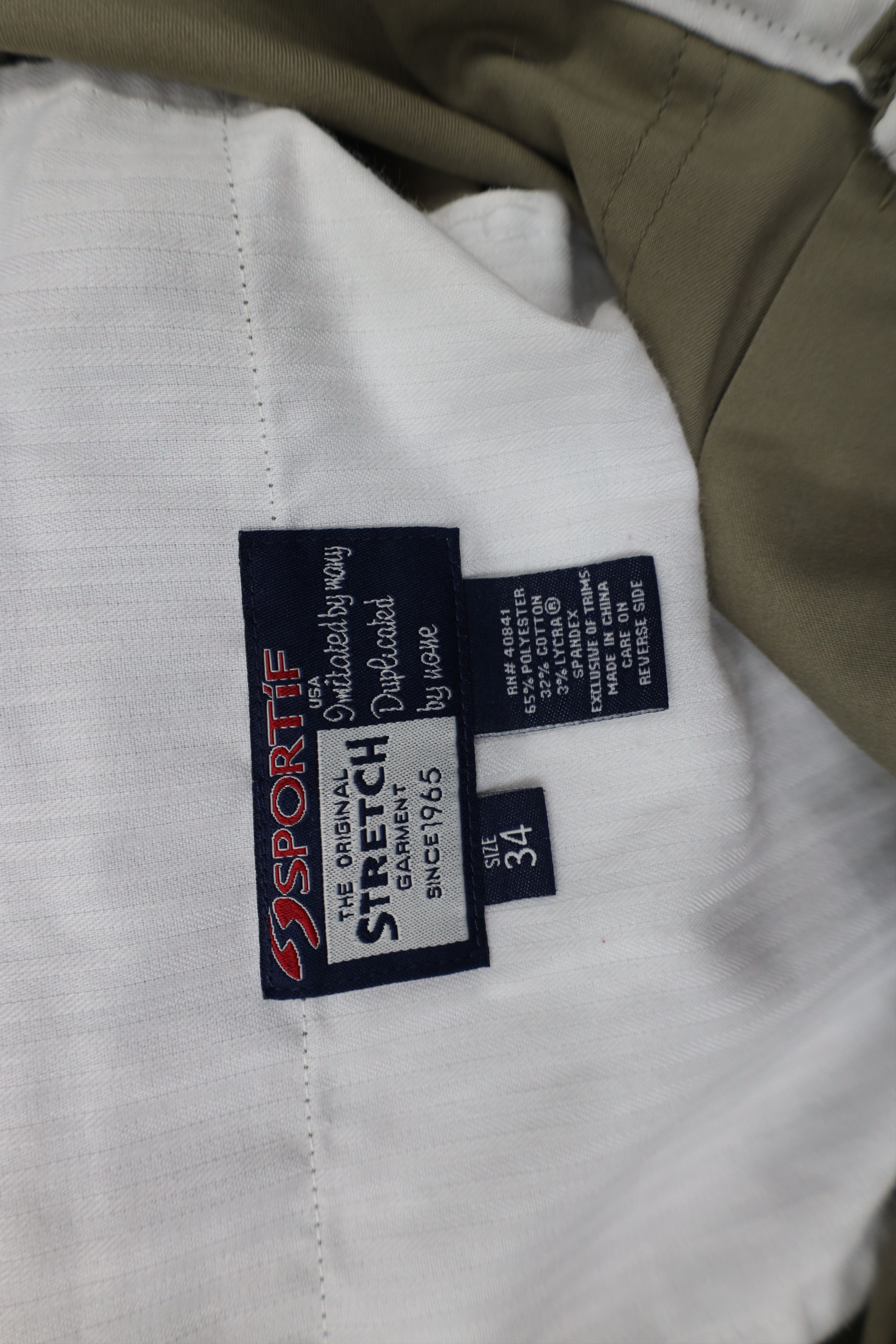 Vintage Vintage 90s Streetwear Stretch Wide Leg Front Cargo Pants Size US 34 / EU 50 - 10 Thumbnail