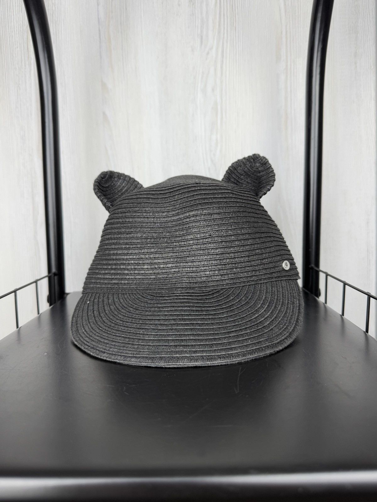 Karl Lagerfeld Karl Lagerfeld Women Choupette Ears Paper Baseball Cap Hat Size ONE SIZE - 3 Thumbnail