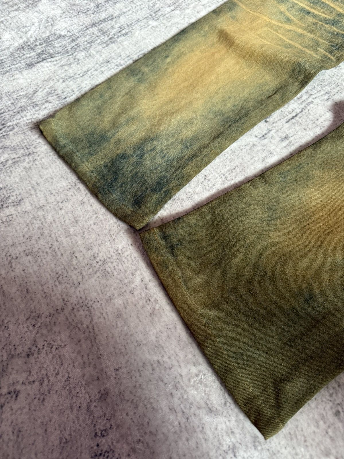 Tornado Mart Tornado Mart Mud Wash Repaired Details Flared Jeans Size US 32 / EU 48 - 19 Thumbnail