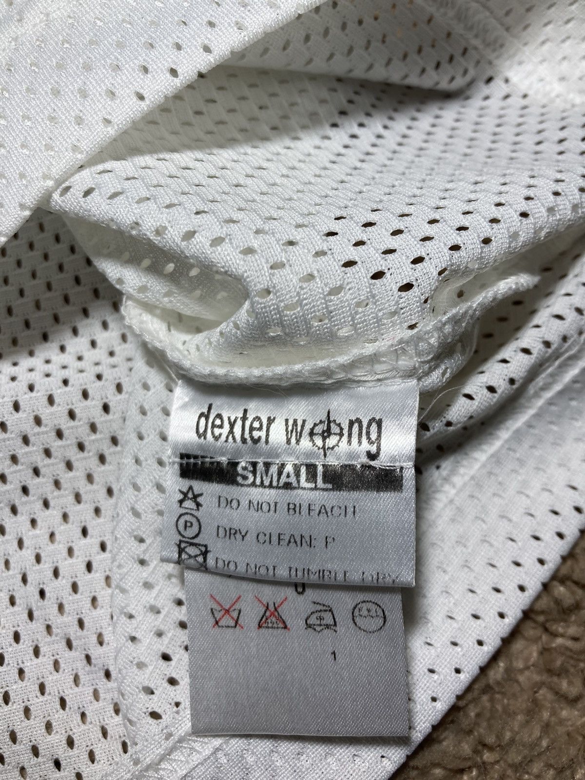 SS99 Dexter Wong Mesh Tank Top Basketball Jersey UK 90s 1999