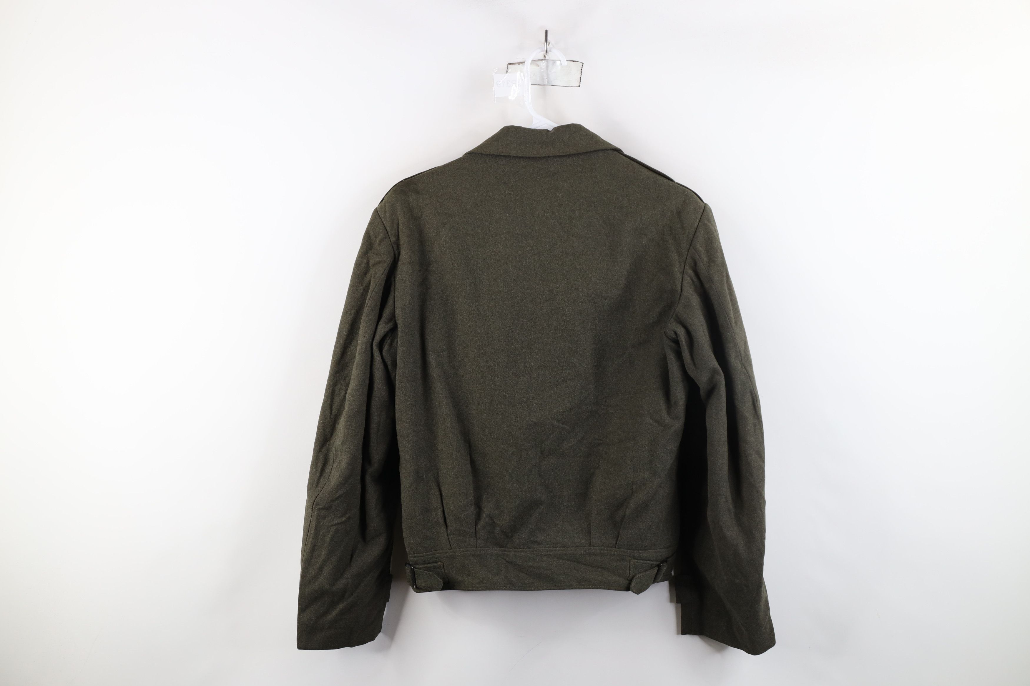 Vintage Vintage 40s World War II Eisenhower Jacket Green USA Size US S / EU 44-46 / 1 - 14 Thumbnail