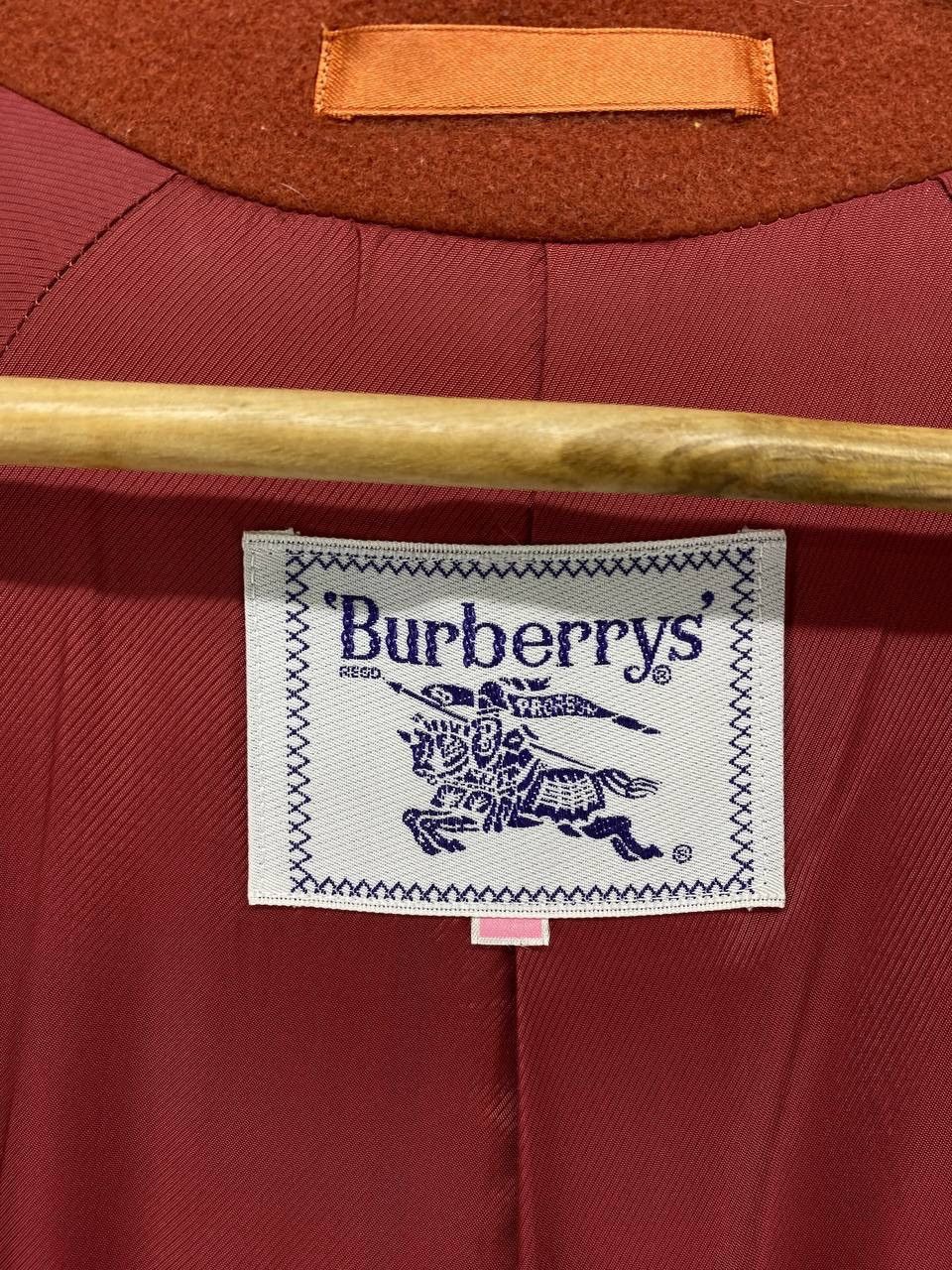 Burberry Vintage Burberry London Wool Long Jacket Size US L / EU 52-54 / 3 - 8 Thumbnail