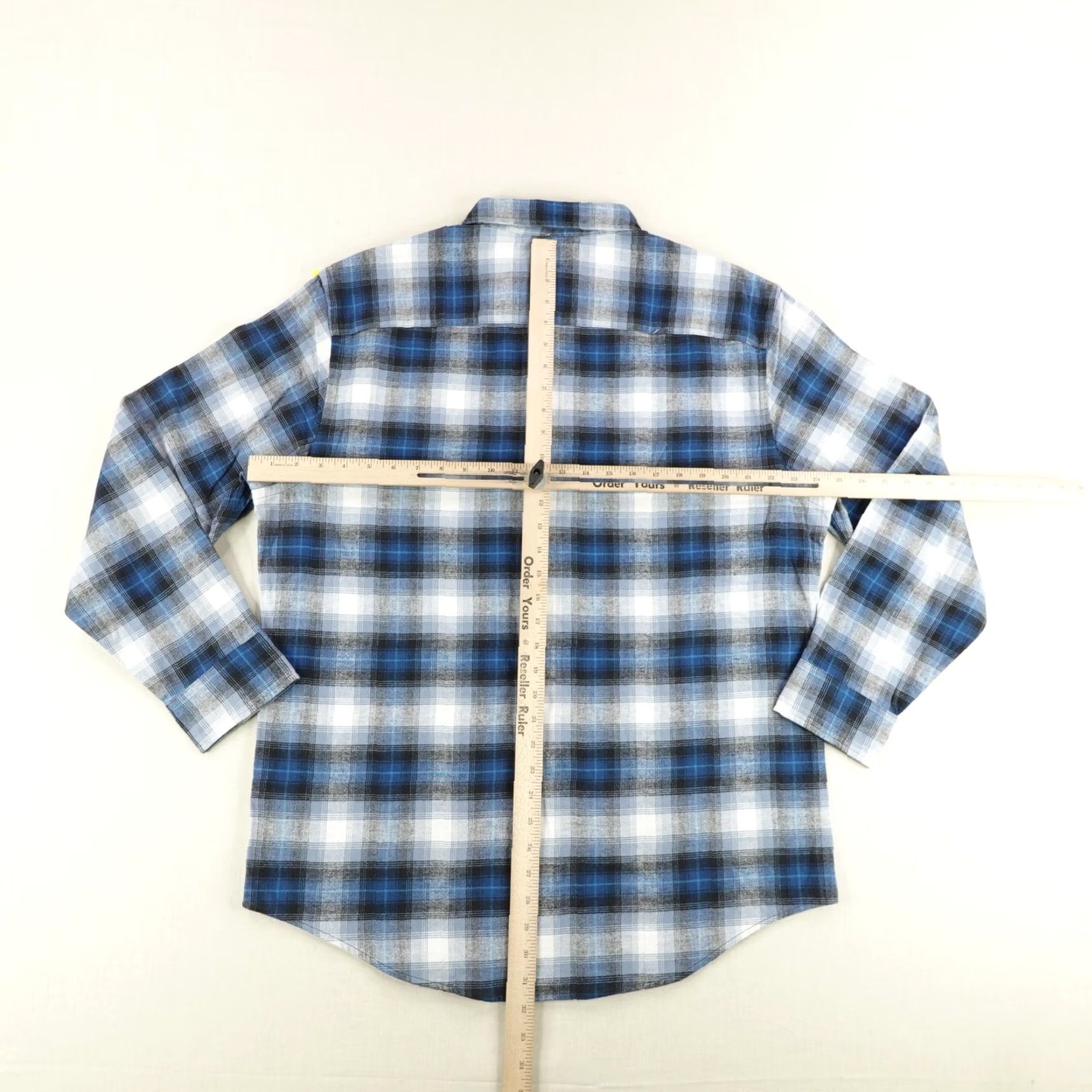 Pendleton VINTAGE Pendleton Shirt Men Medium Blue Plaid Flannel Mason Button-Up Outdoors Work Casual Size US M / EU 48-50 / 2 - 5 Thumbnail
