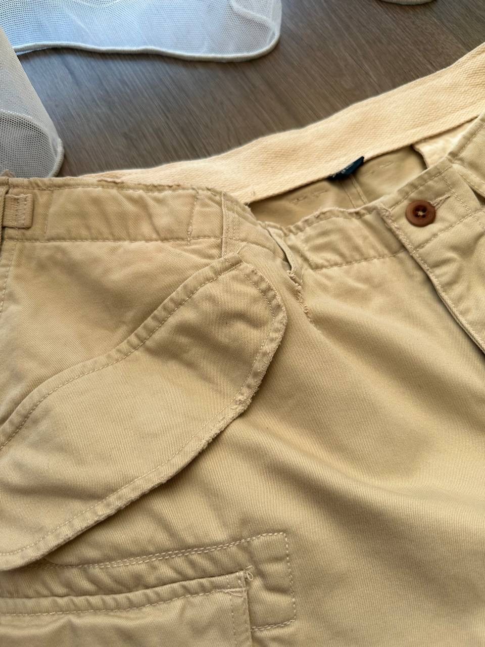 Polo Ralph Lauren × Vintage Vintage Polo Ralph Lauren Cargo Beige Baggy PRL Pants Size US 34 / EU 50 - 9 Thumbnail