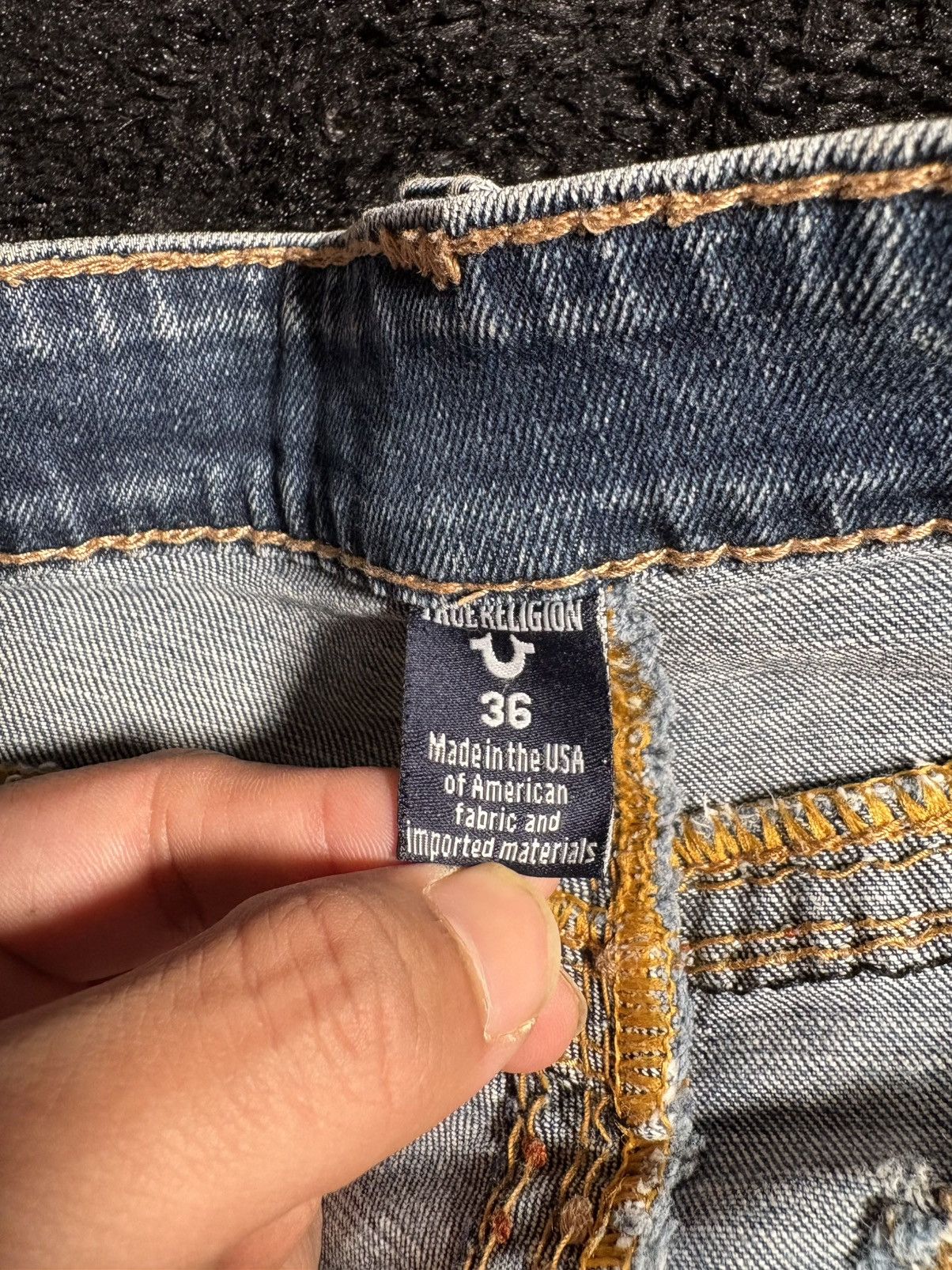 True Religion True Religion Ricky Relaxed Straight Super T Made in USA Size US 36 / EU 52 - 11 Thumbnail