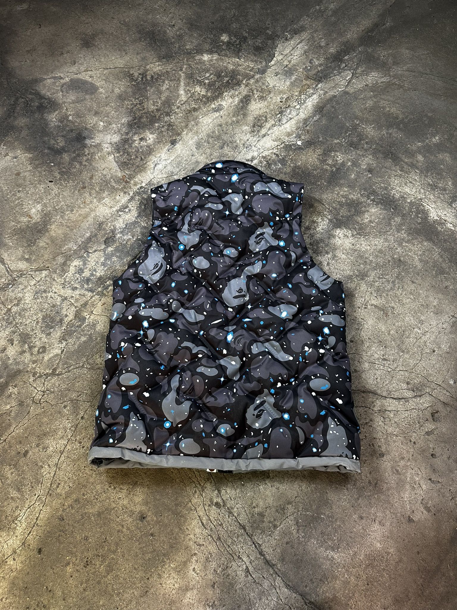 Bape BAPE Space Camo Down Puffer Vest Size US M / EU 48-50 / 2 - 3 Thumbnail