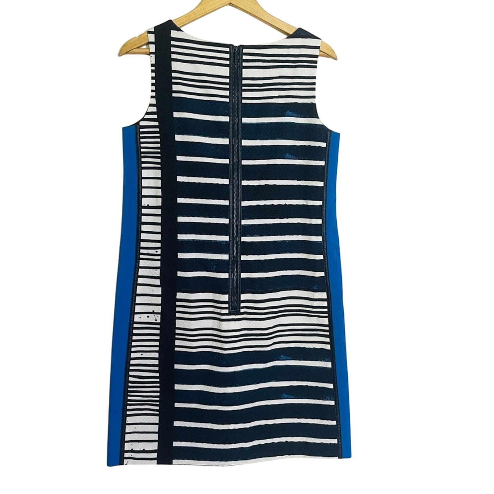 Lafayette 148 Lafayette 148 New York Striped Sleeveless Size M / US 6-8 / IT 42-44 - 4 Thumbnail