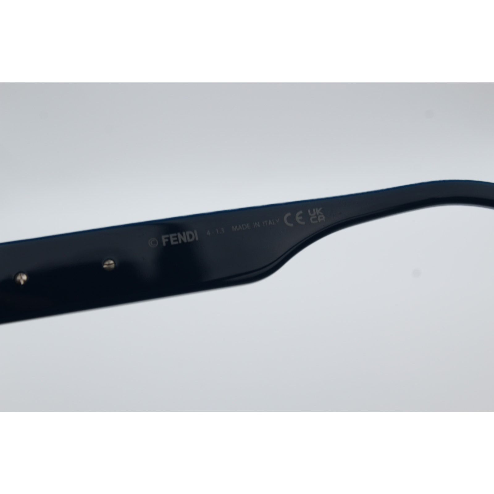 Fendi Fendi FE40091U 90V Cyan Blue, Silver, Brown lens Sunglasses Size ONE SIZE - 4 Thumbnail