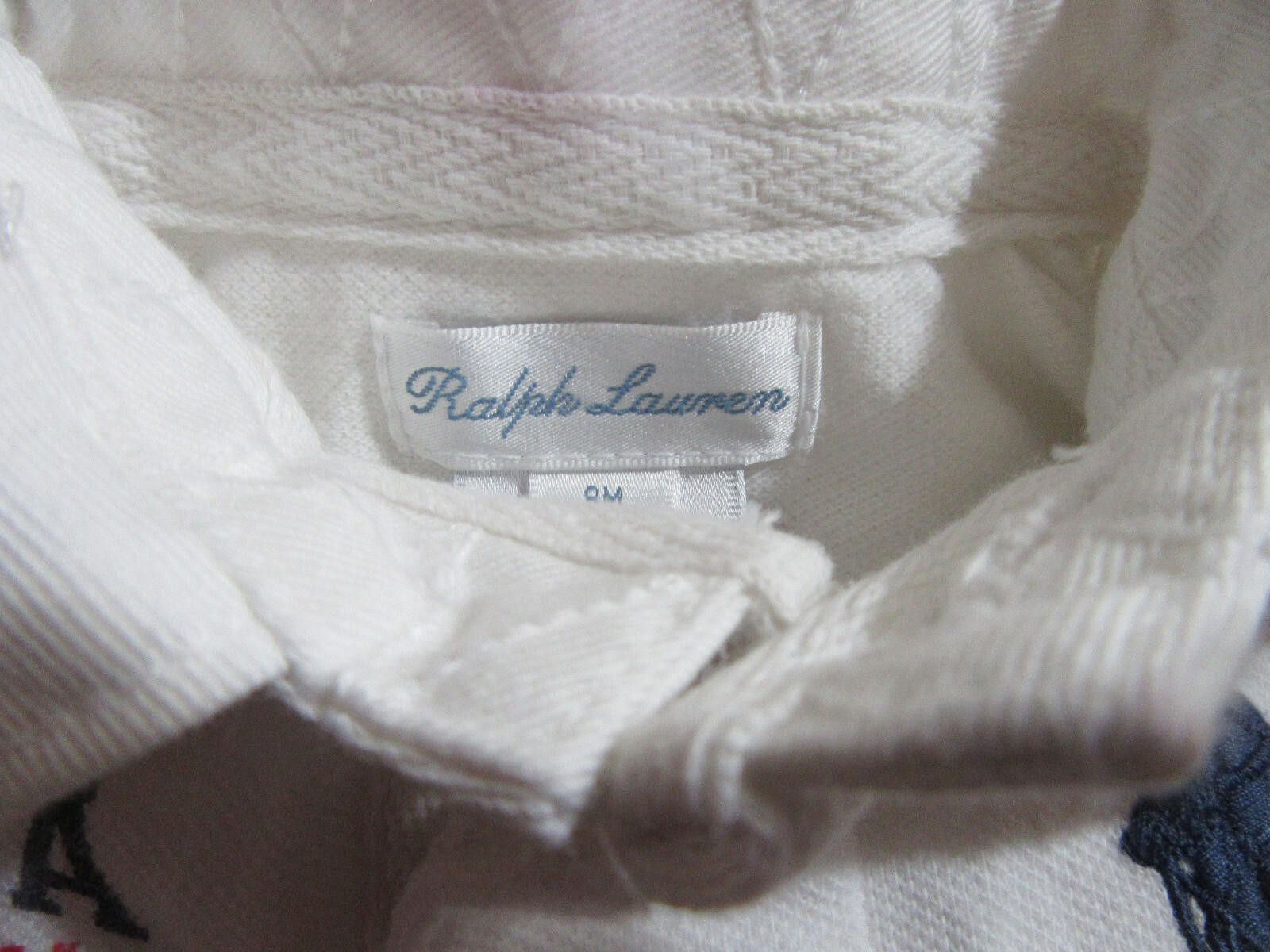Polo Ralph Lauren Ralph Lauren Polo Baby Boys Big Pony USA Rugby Shirt EUC 9M Size US XXS / EU 40 - 5 Thumbnail
