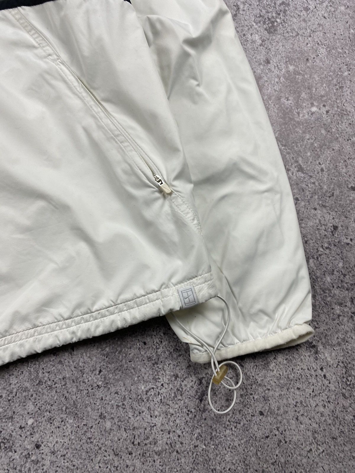 Nike × Vintage 90’s NIKE TEAM COURT RETRO SWOOSH LOGO Y2K TRACK JACKET Size US XL / EU 56 / 4 - 5 Thumbnail
