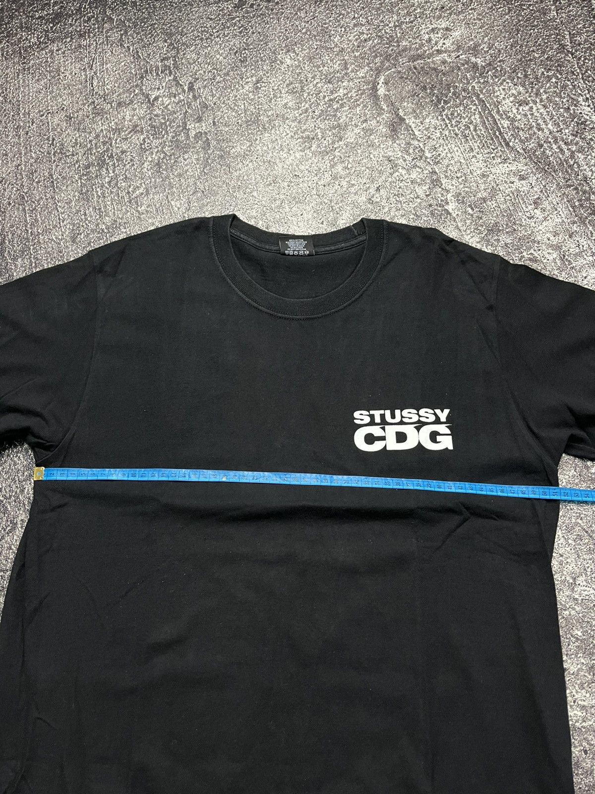 Comme des Garcons × Stussy Stussy X CDG Black T-Shirts Size US M / EU 48-50 / 2 - 4 Thumbnail