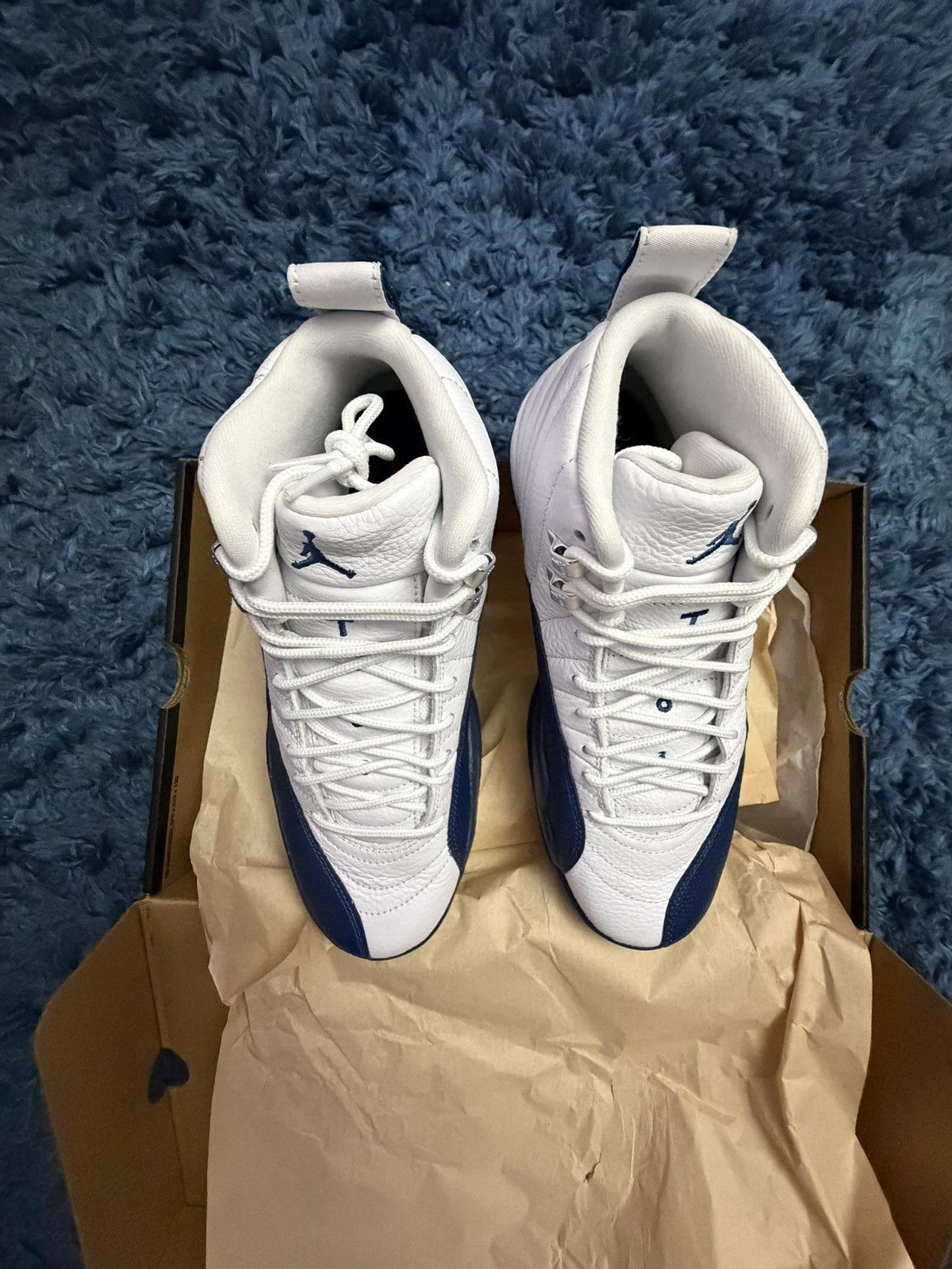 Nike Jordan 12 French Blue Size US 8 / EU 41 - 5 Thumbnail