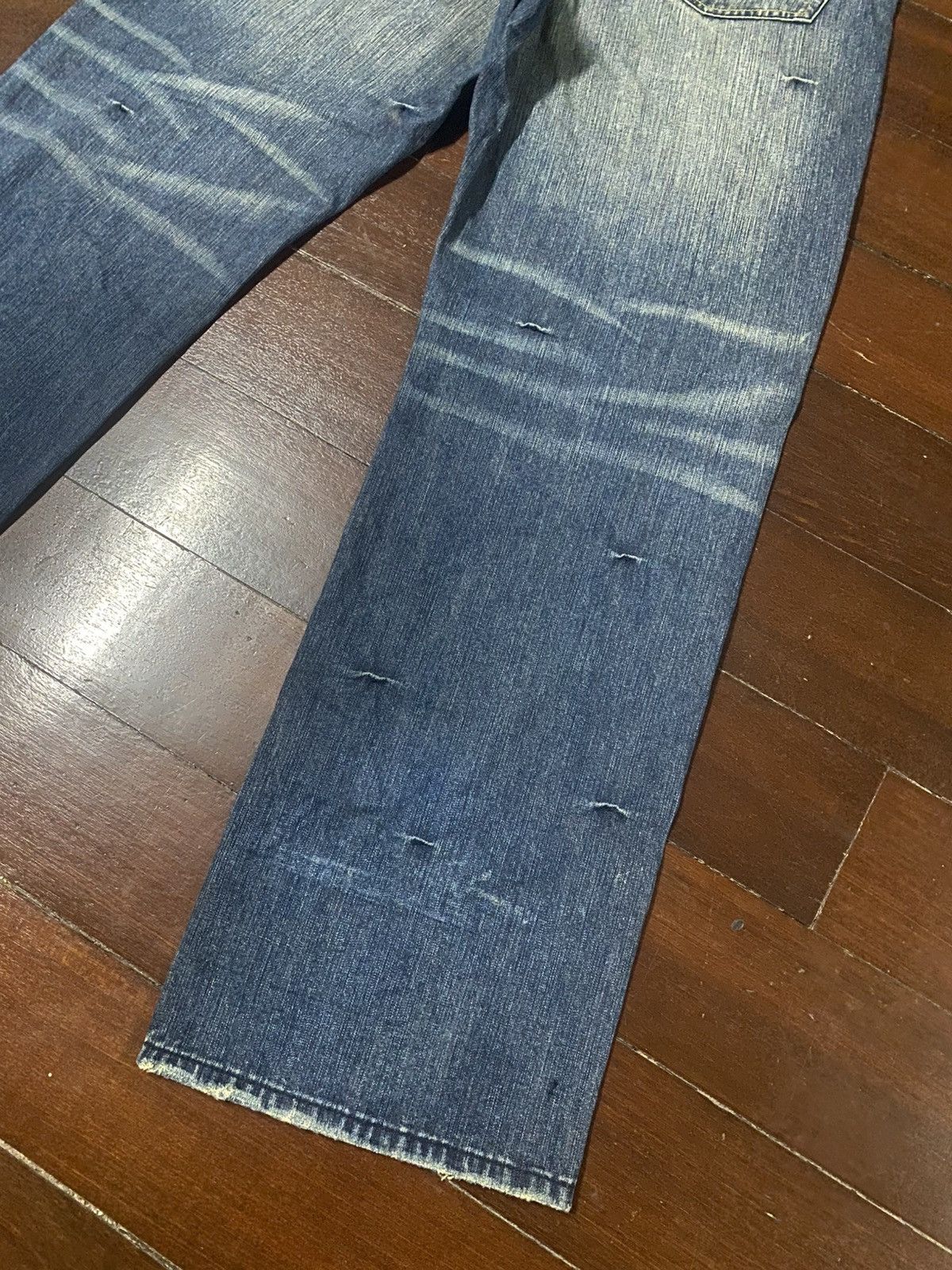 Akademiks Vintage Y2k Akdmks Grunge wide leg baggy Denim Size US 34 / EU 50 - 14 Thumbnail