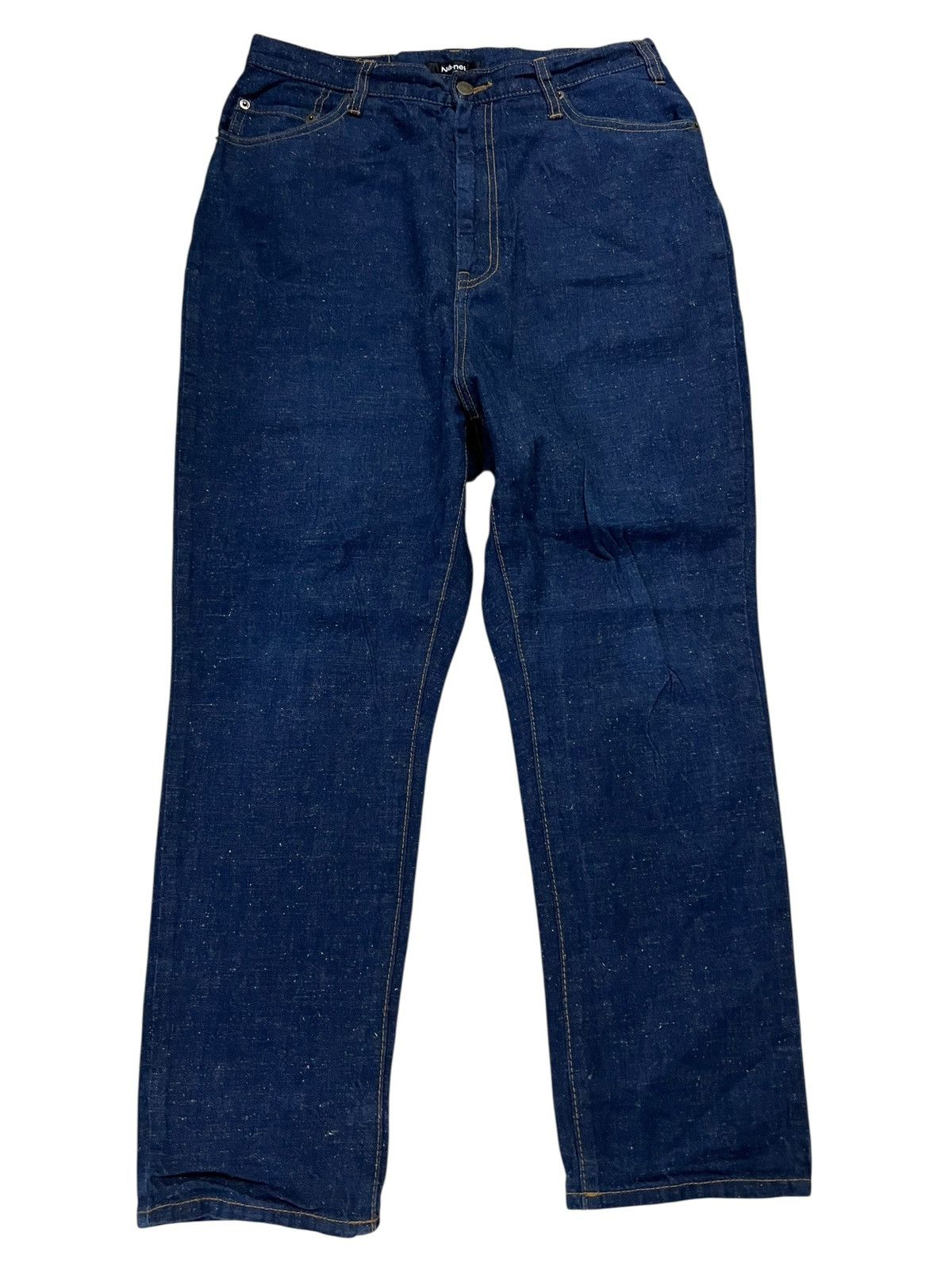 Issey Miyake 💥Best Offer💥Ne-Net By Issey Miyake Denim Drop Crotch Jean Size US 30 / EU 46 - 1 Thumbnail