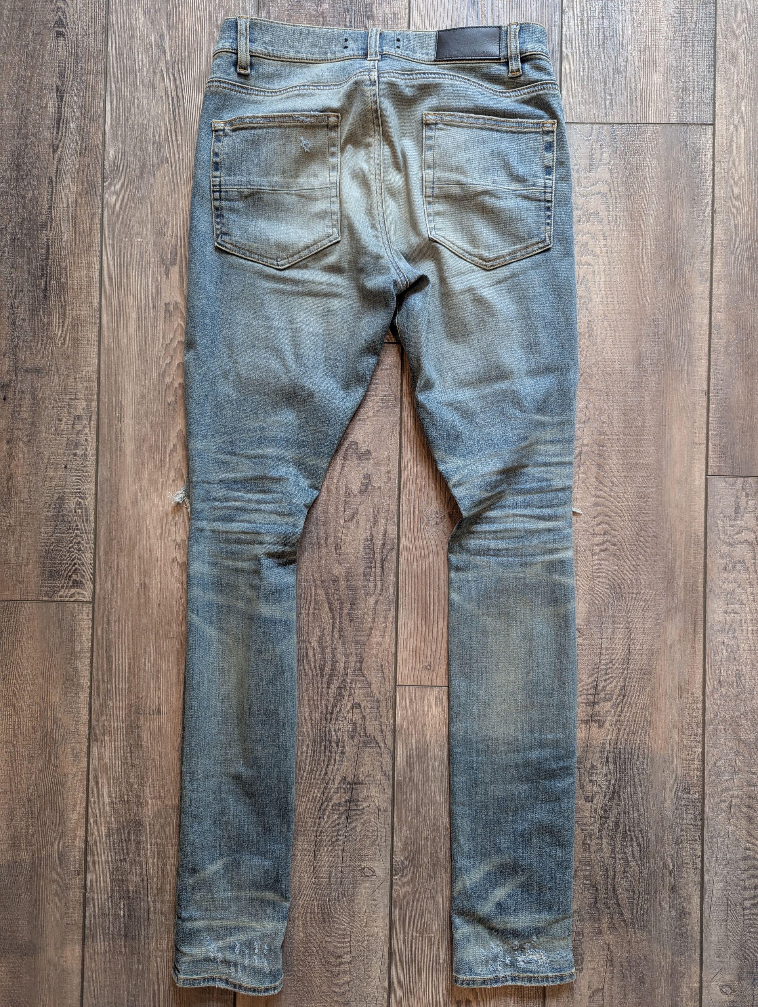 Amiri Amiri Stack Denim Jeans Sz 31 Size US 31 - 3 Thumbnail