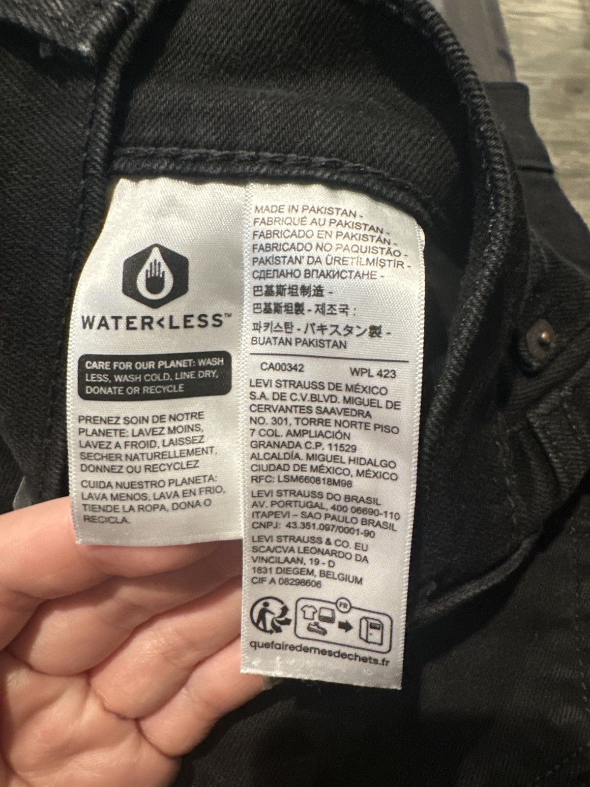 Levi's Black Levi’s Jeans Size US 34 / EU 50 - 5 Thumbnail