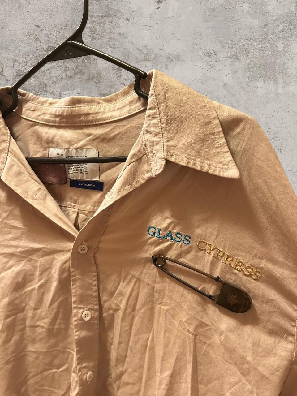 Glass Cypress 2019 Glass Cypress A Hotel Dream Safety Pin Shirt Xl Size US XL / EU 56 / 4 - 1 Thumbnail