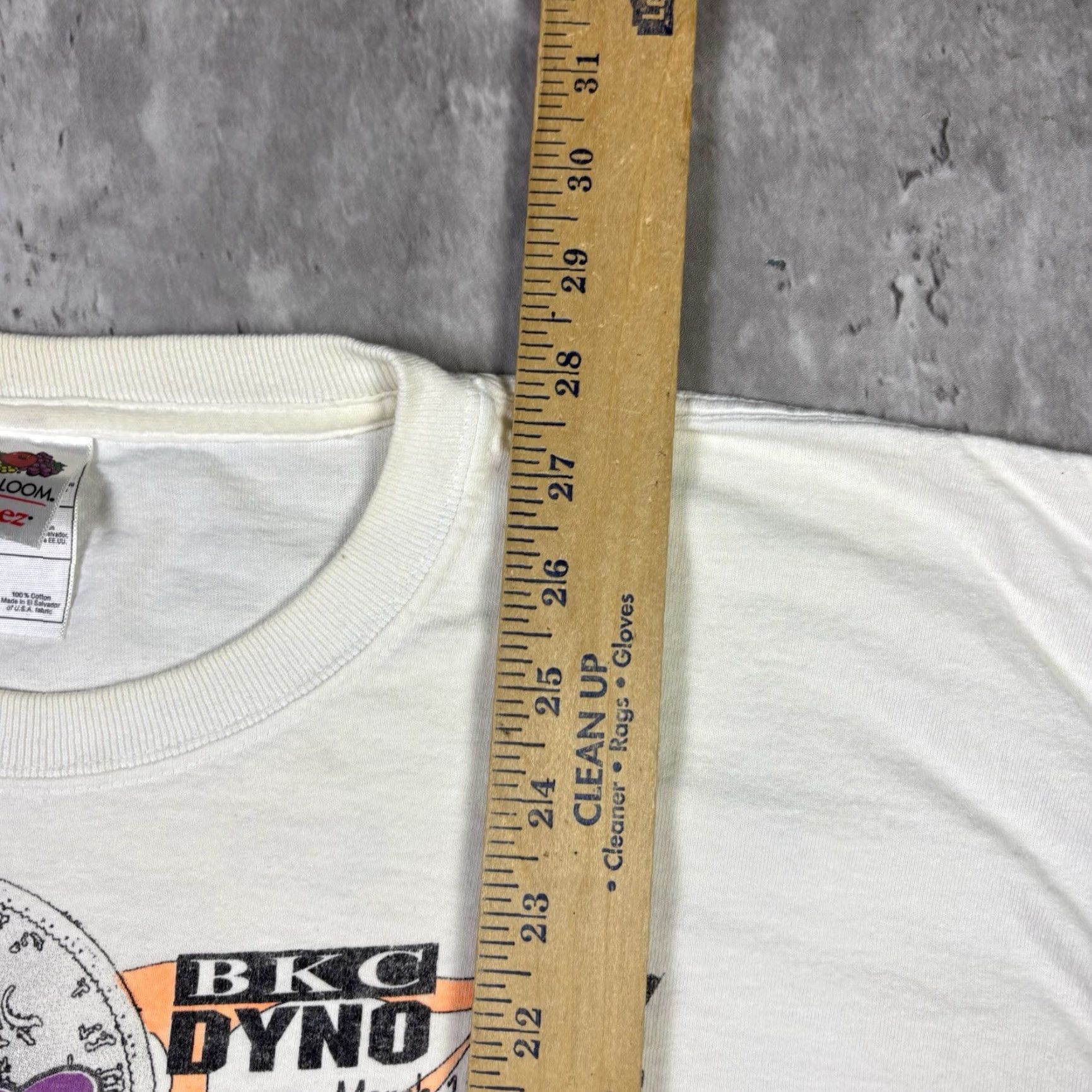 Fruit Of The Loom VINTAGE Hot Rod Car Promo T Shirt White Double Sided Adult XL 2000s Size US XL / EU 56 / 4 - 5 Thumbnail