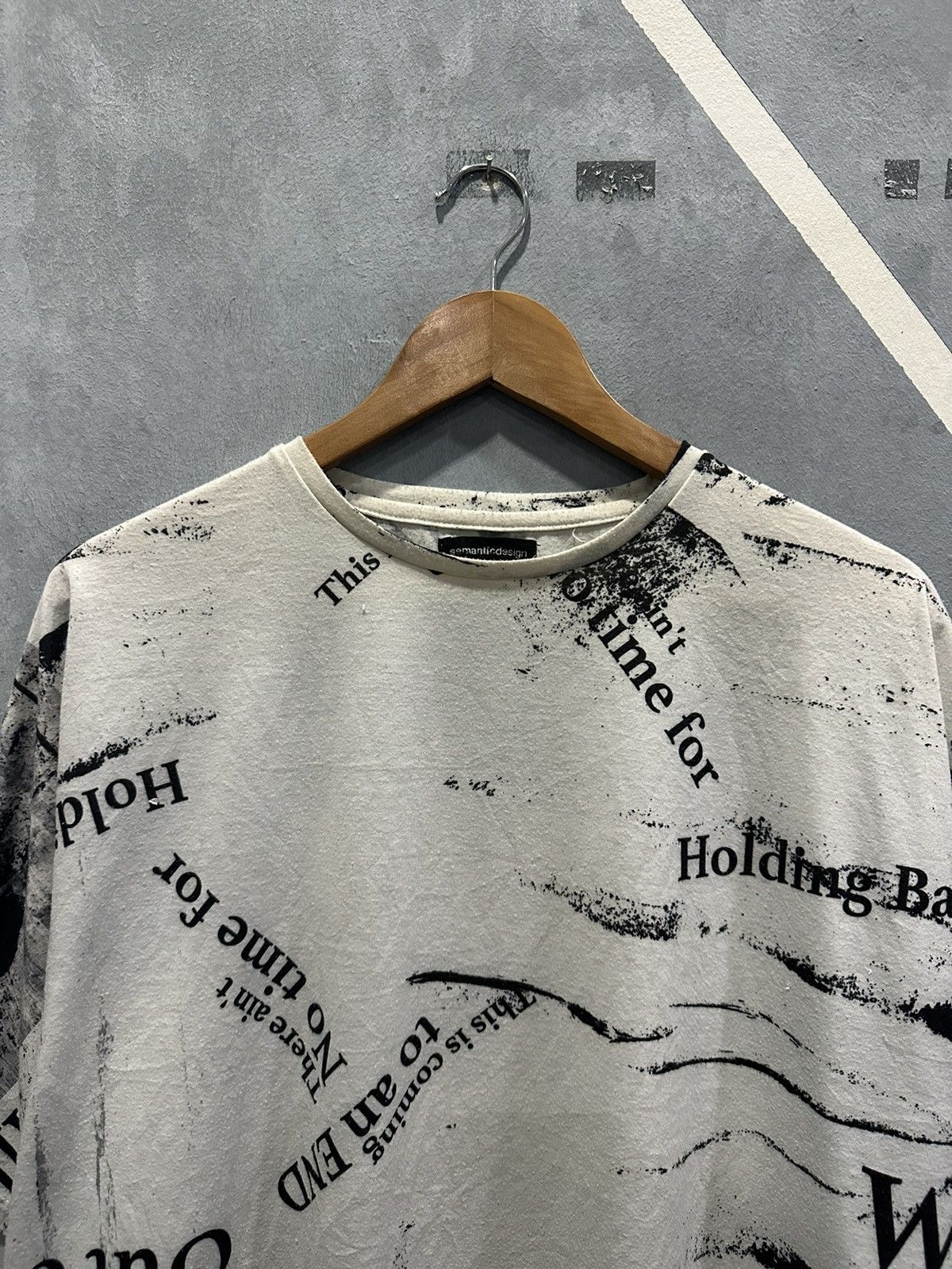 If Six Was Nine × Japanese Brand × semanticdesign Semantic Design Full Print Tshirt Size US L / EU 52-54 / 3 - 2 Thumbnail