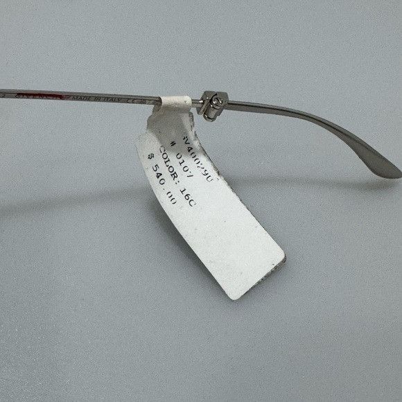 Givenchy Givenchy Square Fold Up Sunglasses Silver 57MM Size ONE SIZE - 4 Thumbnail