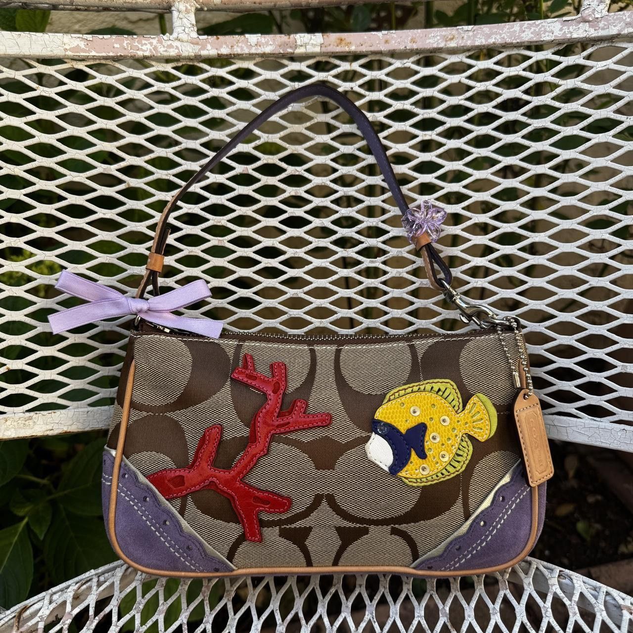 Coach VTG Y2K Coach Fish Demi Bag Size ONE SIZE - 1 Thumbnail