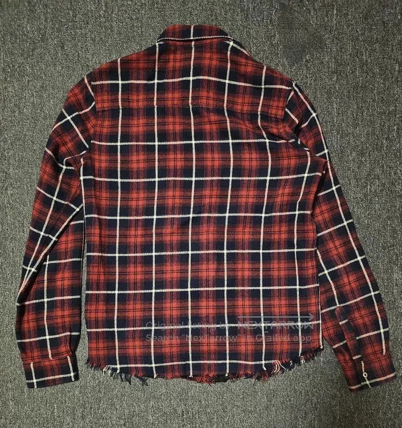 Amiri Amiri Red Plaid Button. Size US M / EU 48-50 / 2 - 4 Thumbnail