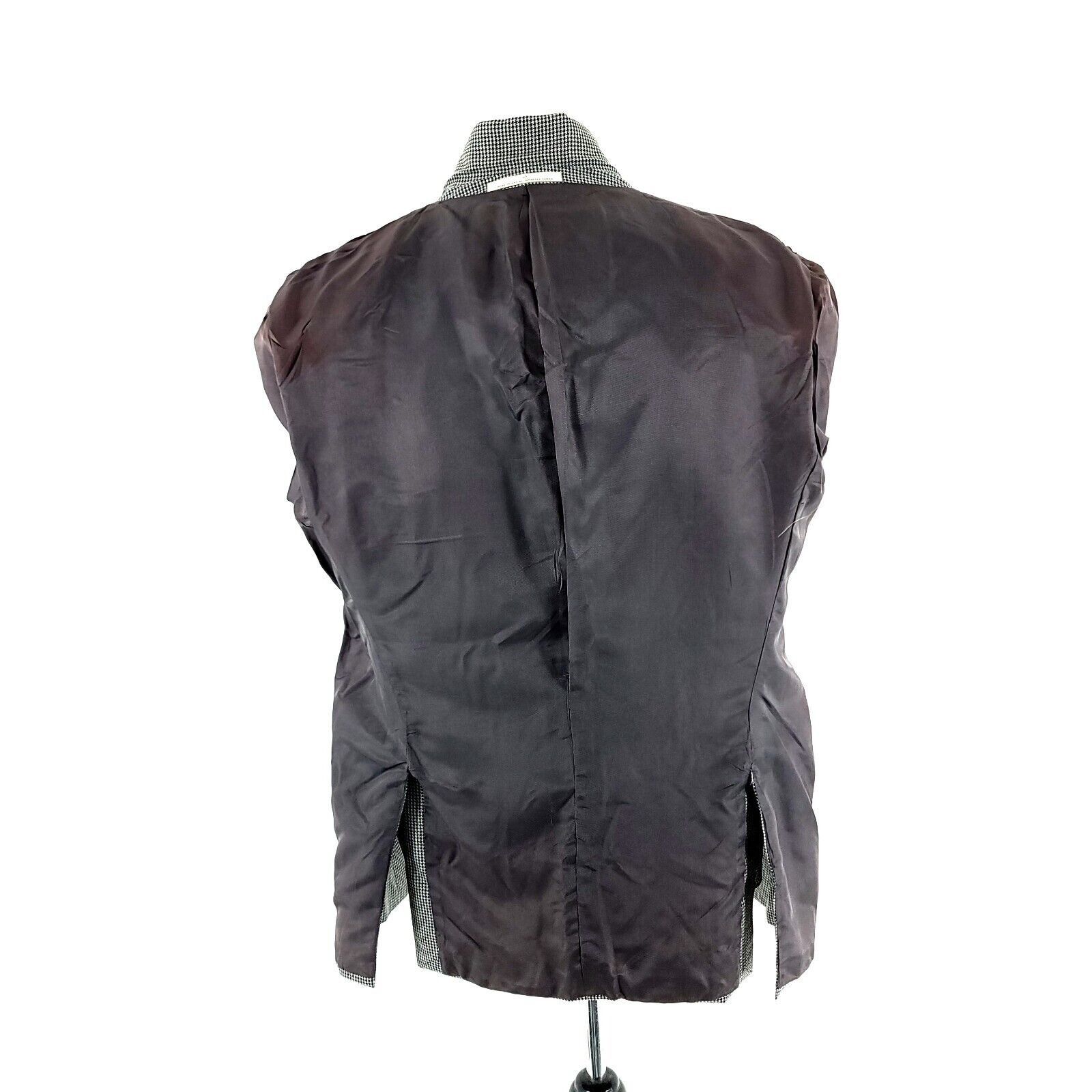 Joseph Abboud Joseph Abboud Textured Silk Wool 2 Button Sport Coat 40R Or Size 40R - 12 Thumbnail